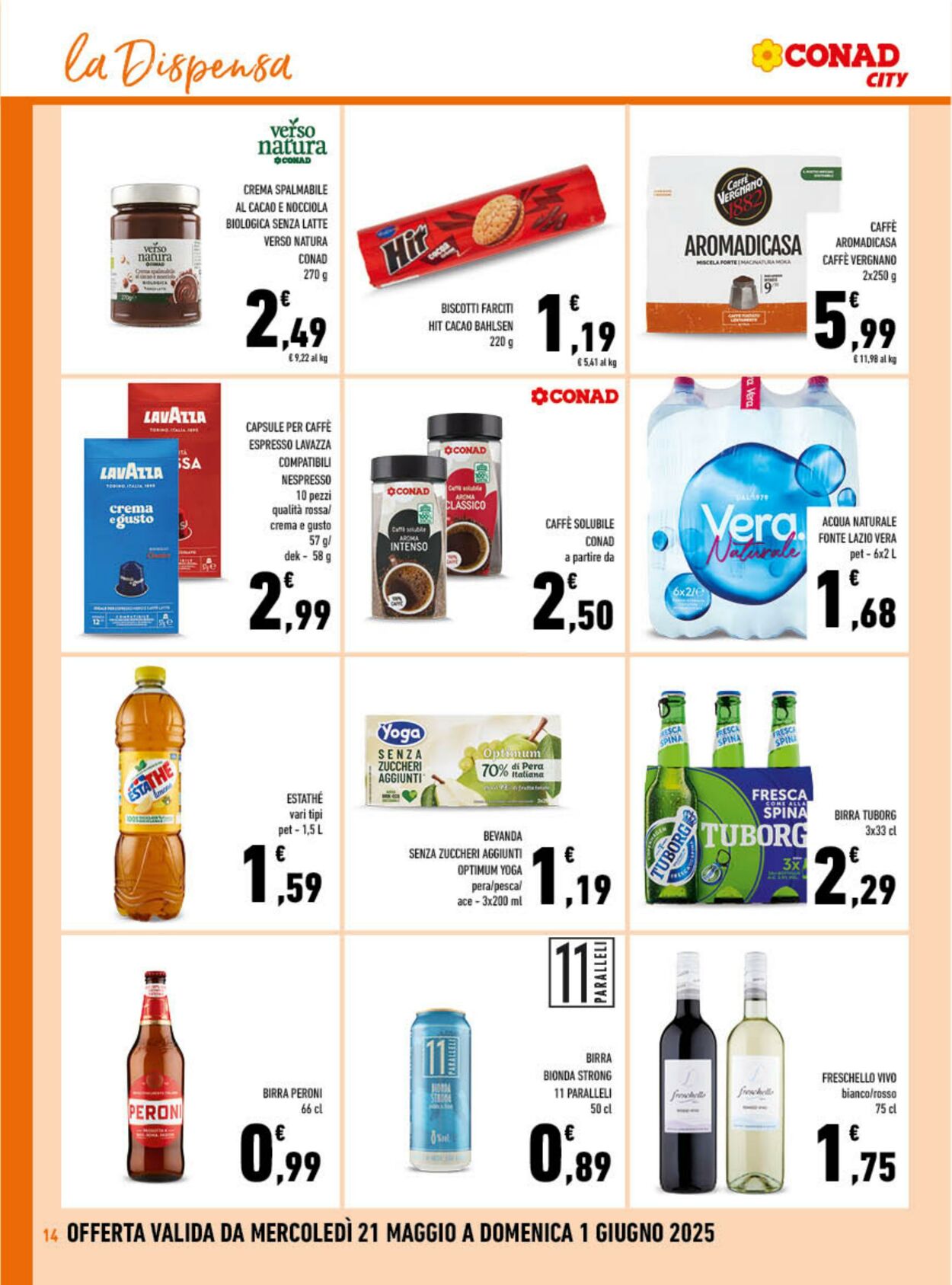 Volantino Conad 21.05.2025 - 01.06.2025