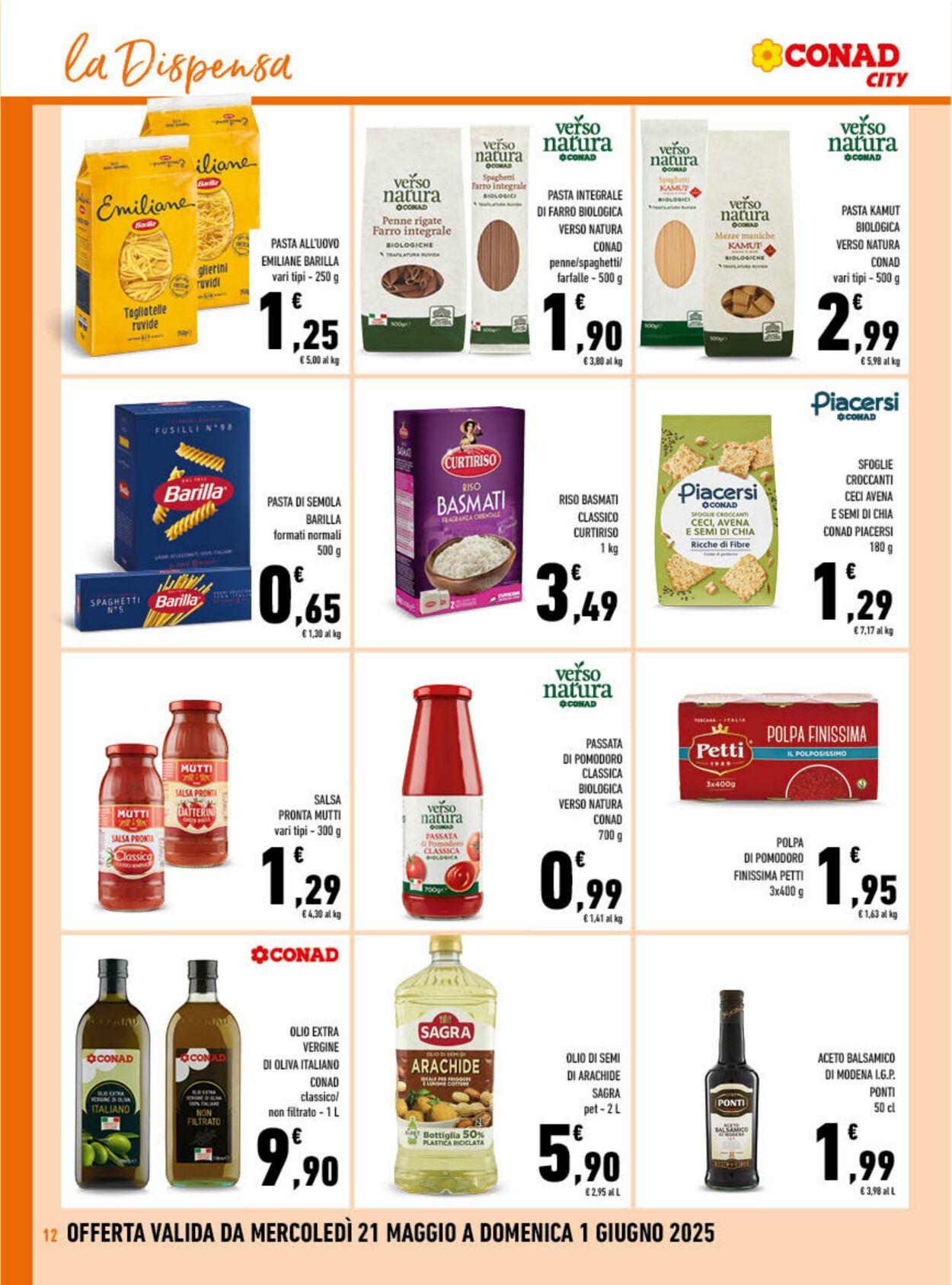 Volantino Conad 21.05.2025 - 01.06.2025