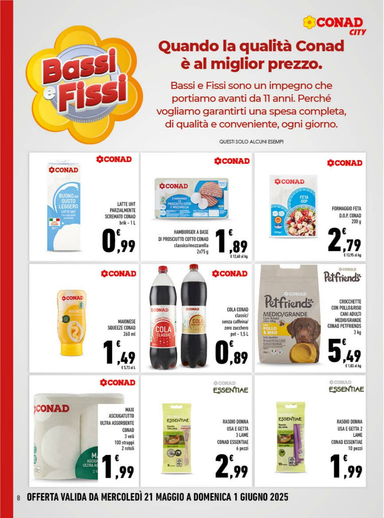 Volantino Conad 21.05.2025 - 01.06.2025