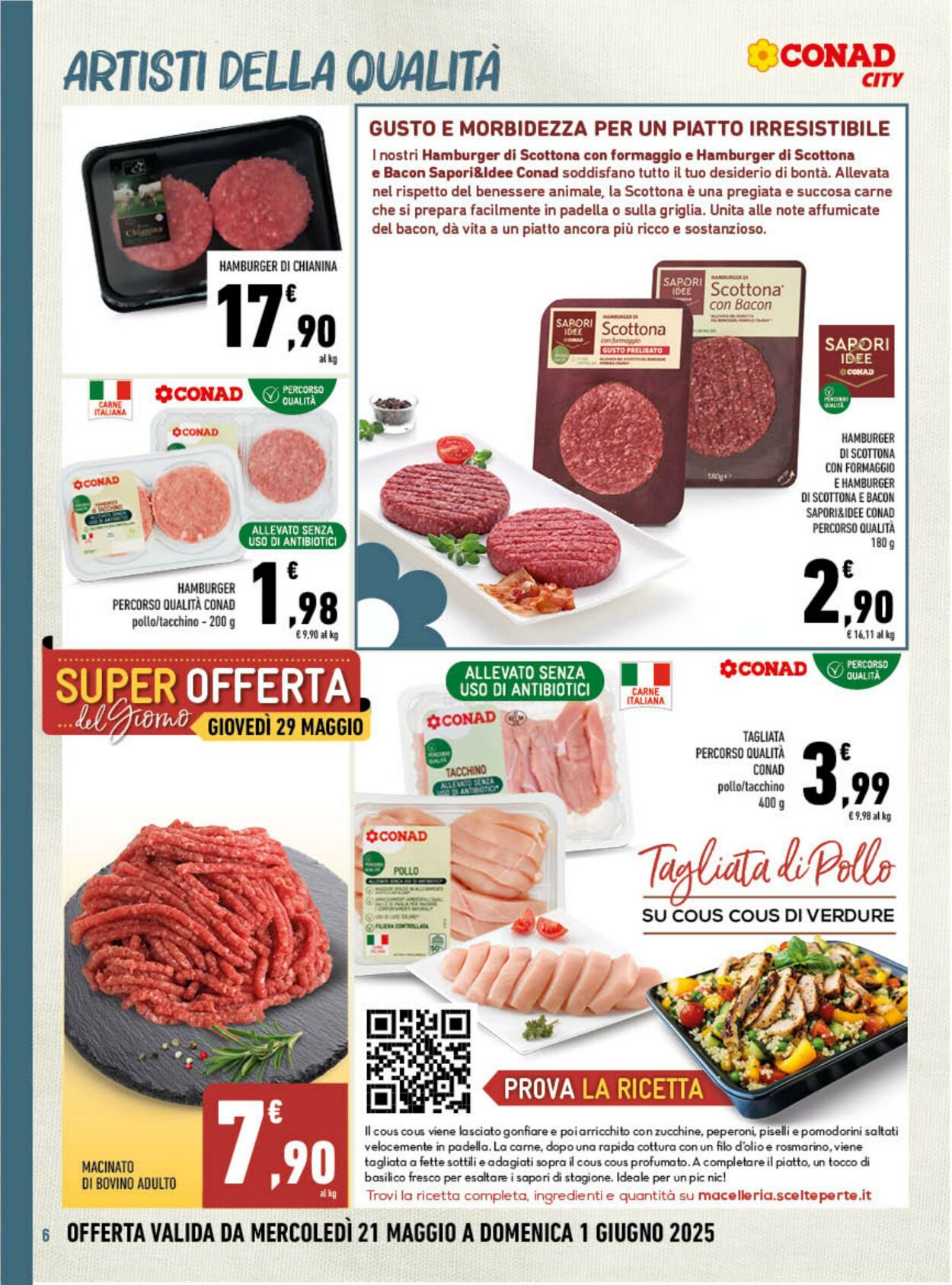 Volantino Conad 21.05.2025 - 01.06.2025
