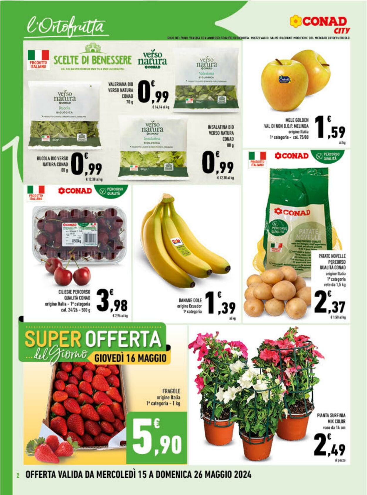 Volantino Conad 15.05.2024 - 26.05.2024