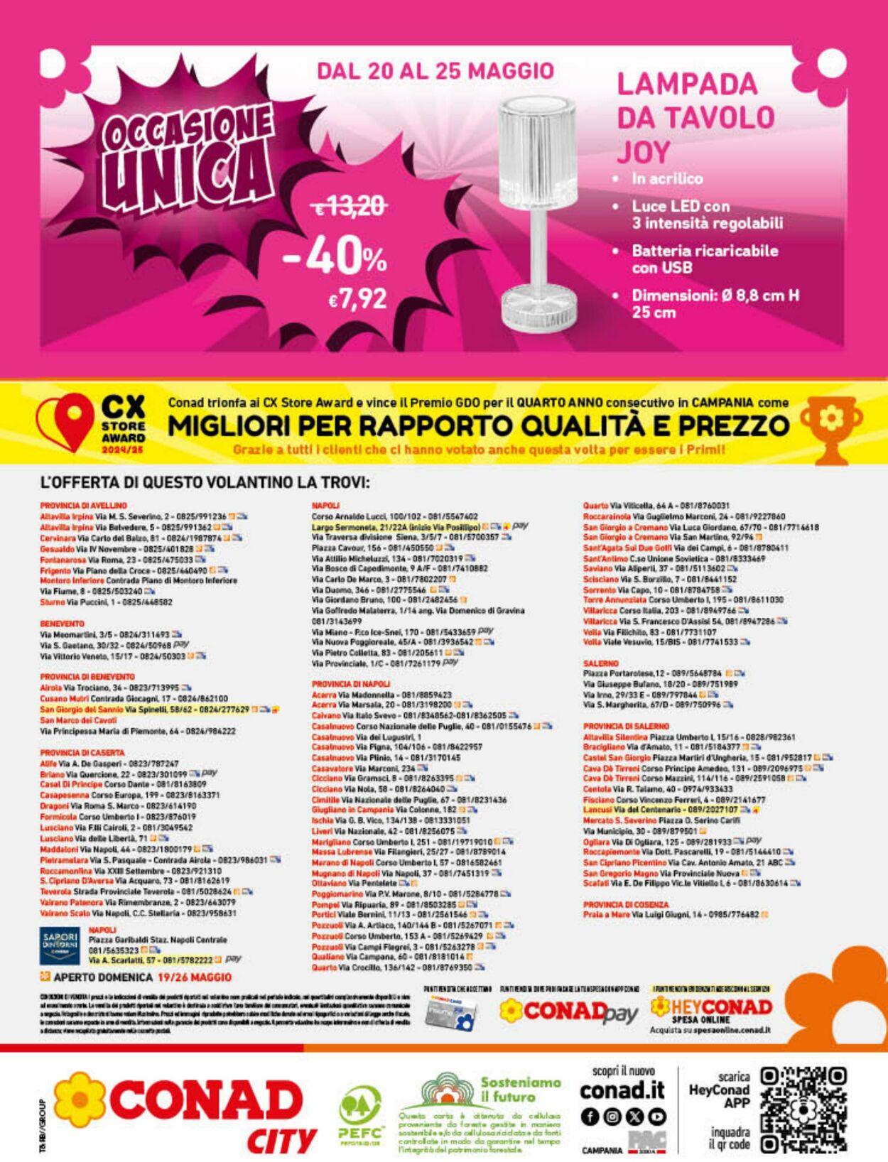 Volantino Conad 15.05.2024 - 26.05.2024