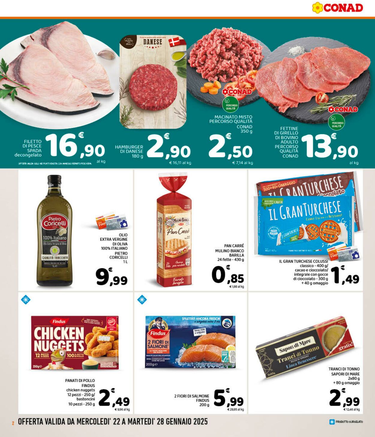 Volantino Conad 22.01.2025 - 28.01.2025