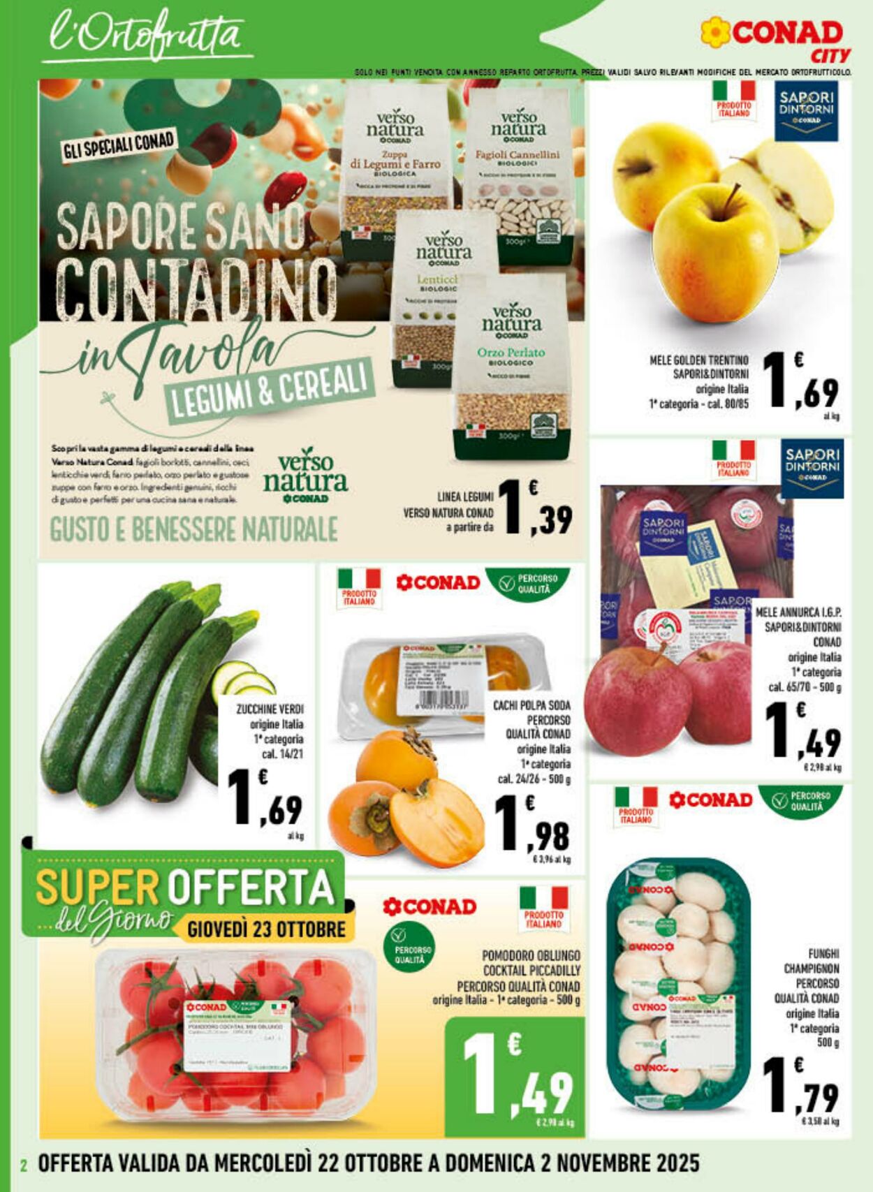 Volantino Conad 22.10.2025 - 22.10.2025