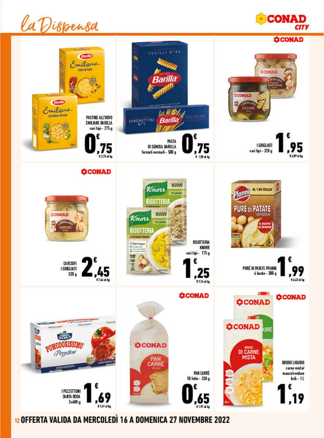 Volantino Conad 16.11.2022 - 27.11.2022