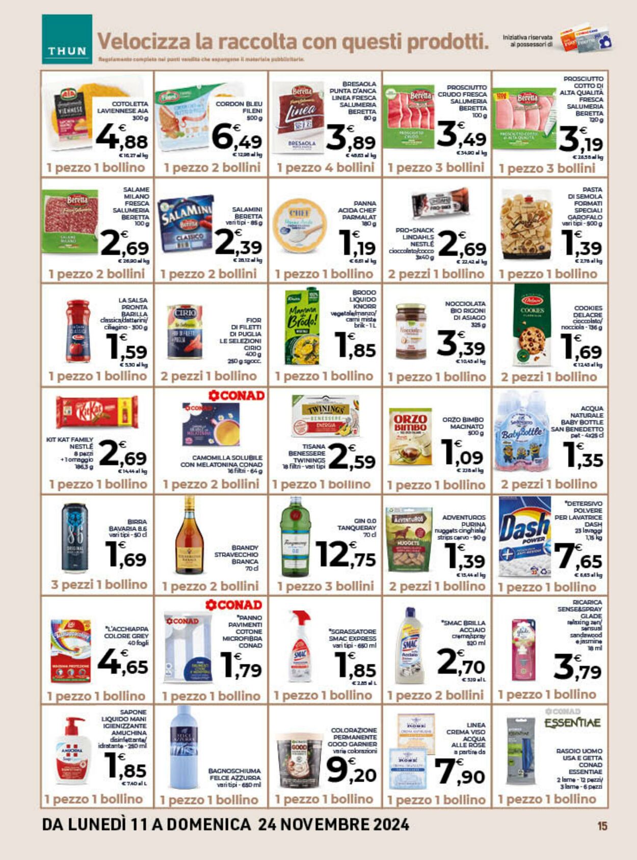 Volantino Conad 13.11.2024 - 24.11.2024