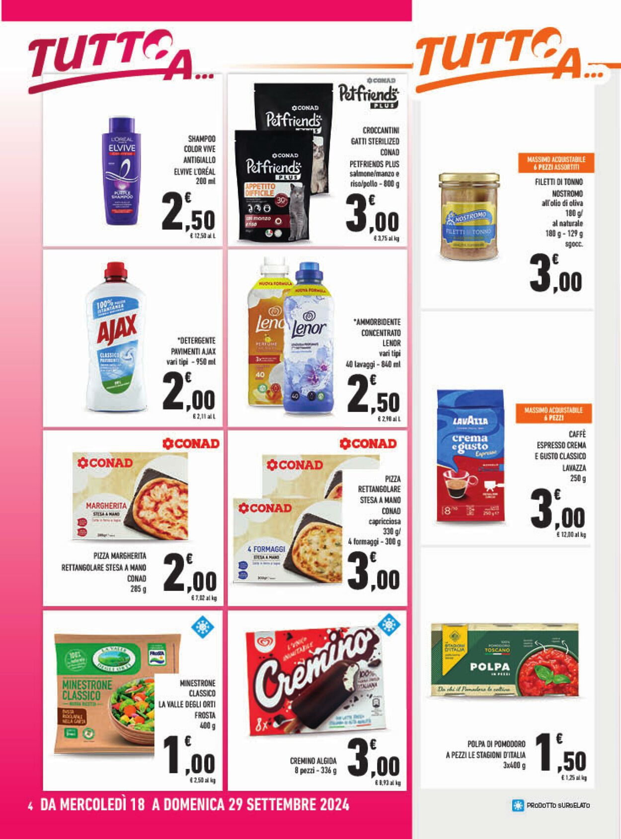 Volantino Conad 18.09.2024 - 29.09.2024