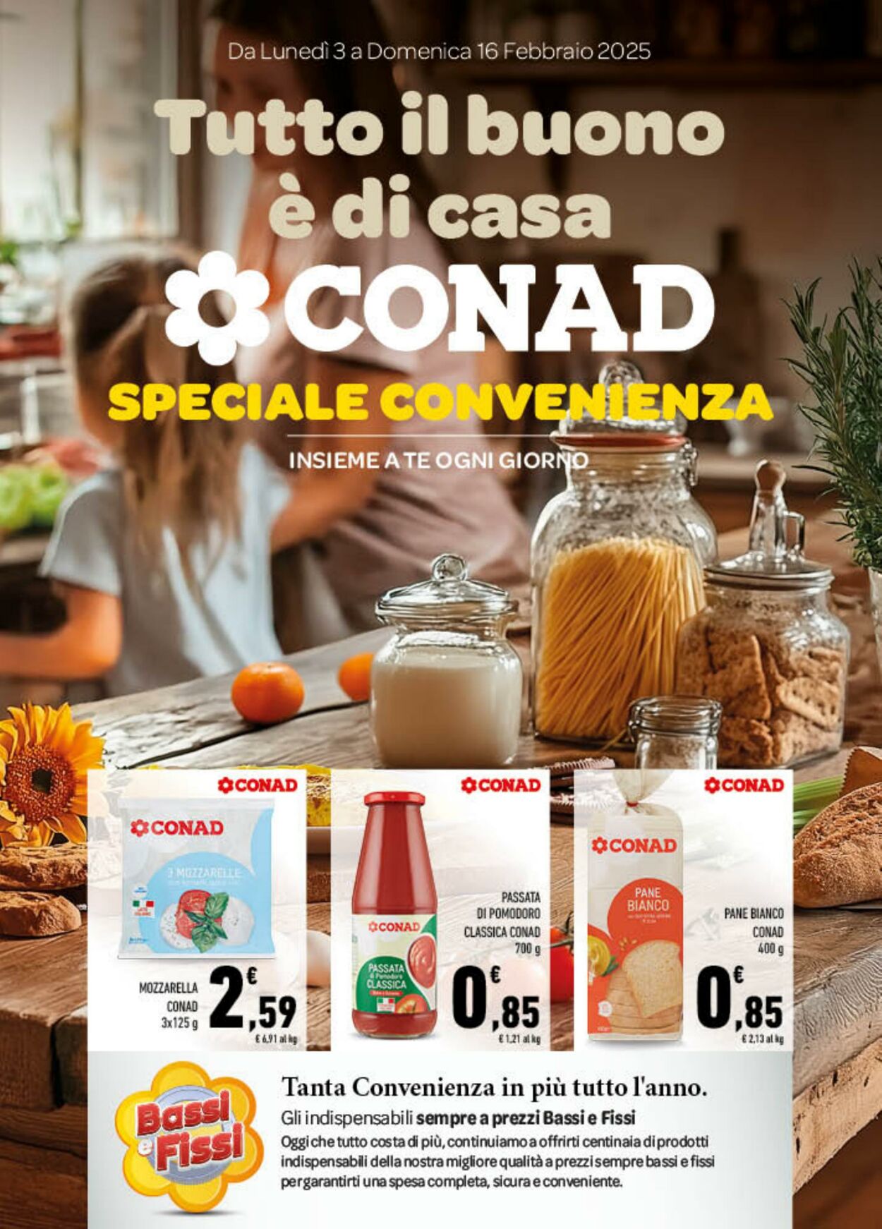 Volantino Conad 03.02.2025 - 16.02.2025