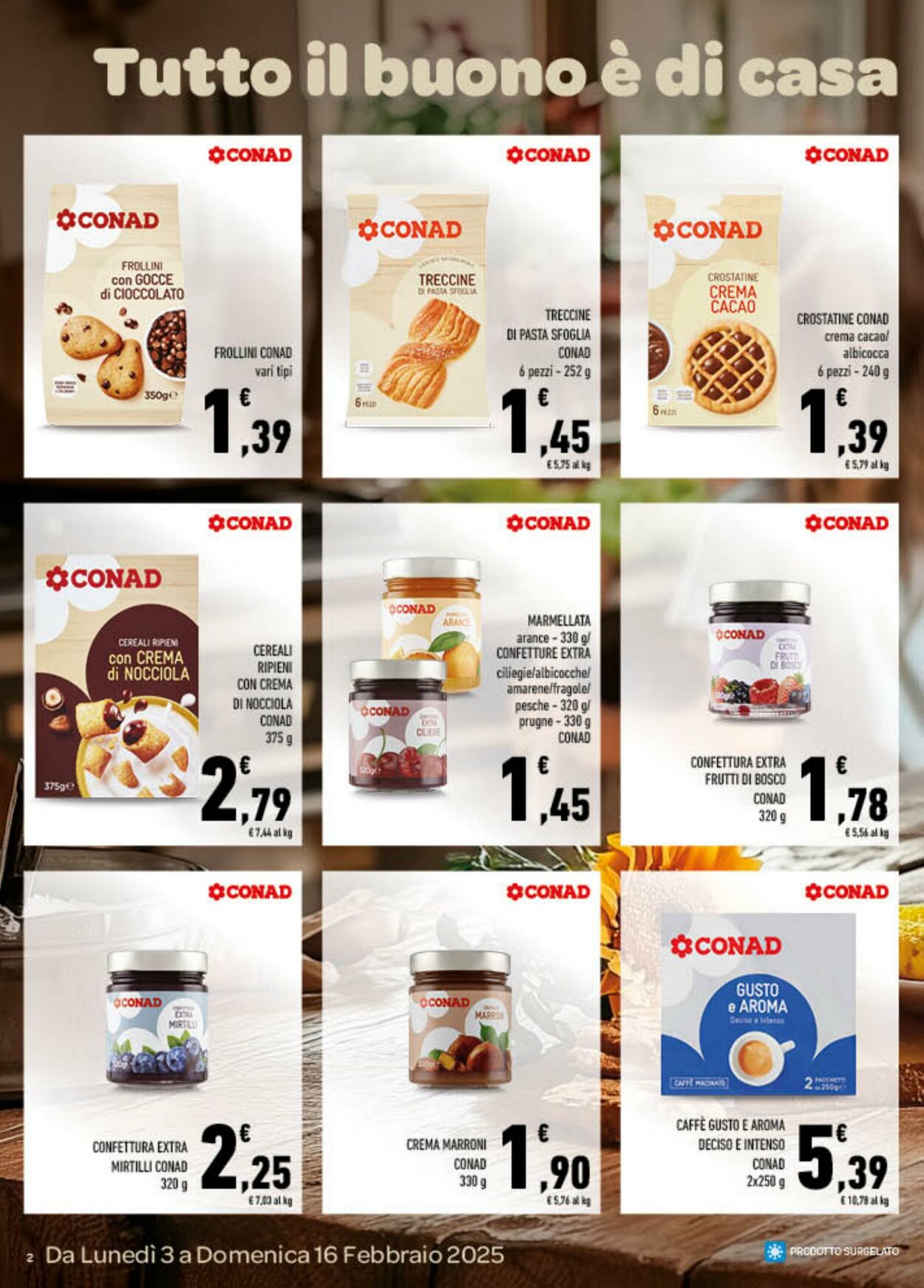 Volantino Conad 03.02.2025 - 16.02.2025