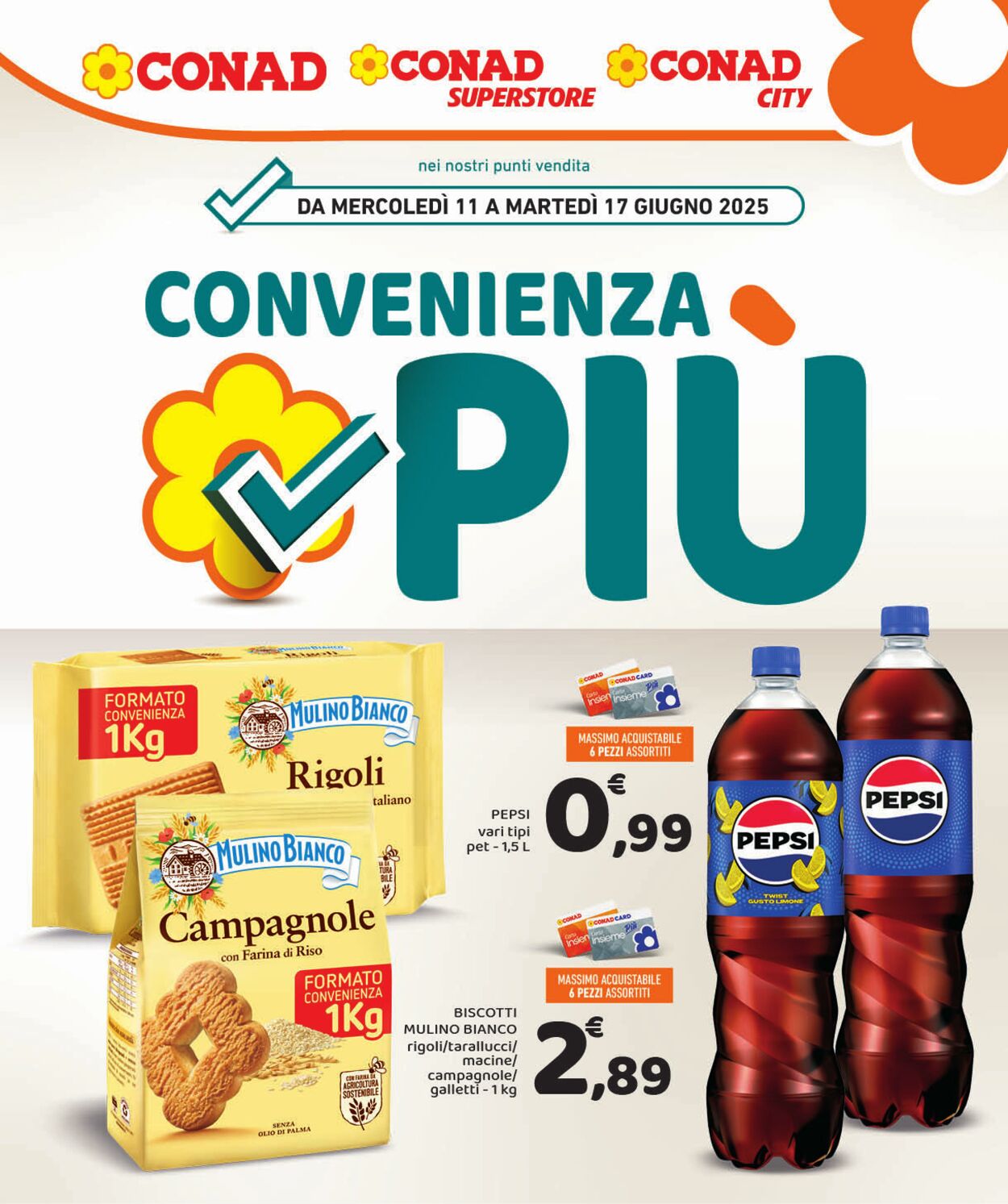 Volantino Conad 09.06.2025 - 09.06.2025