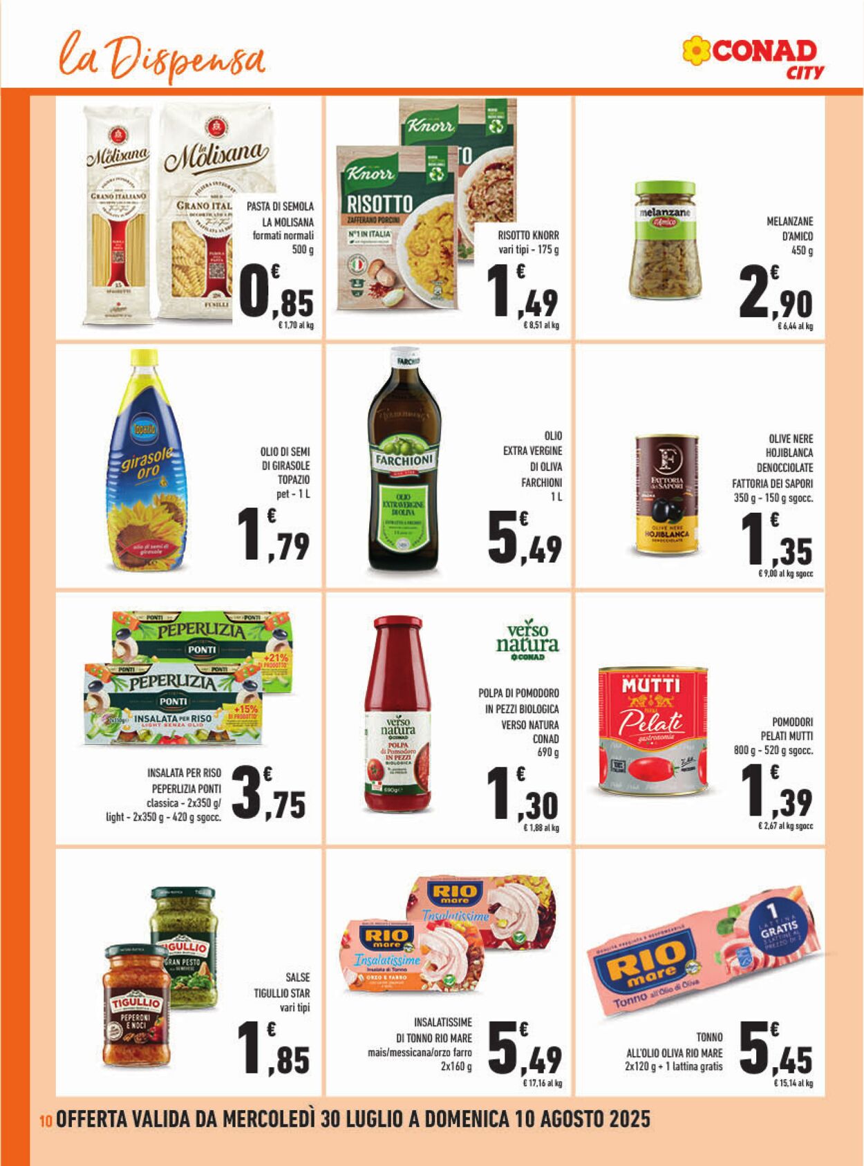 Volantino Conad 05.08.2025 - 05.08.2025
