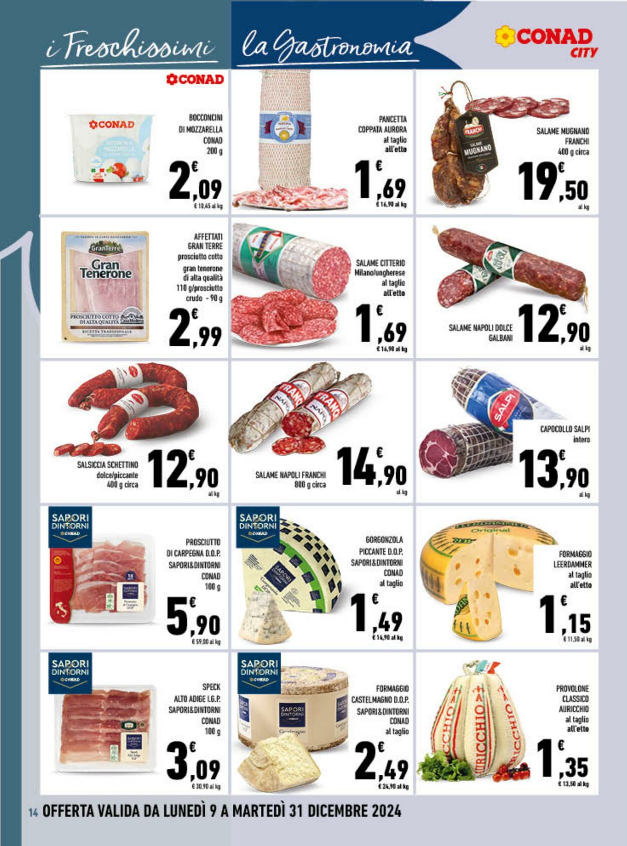 Volantino Conad 09.12.2024 - 31.12.2024