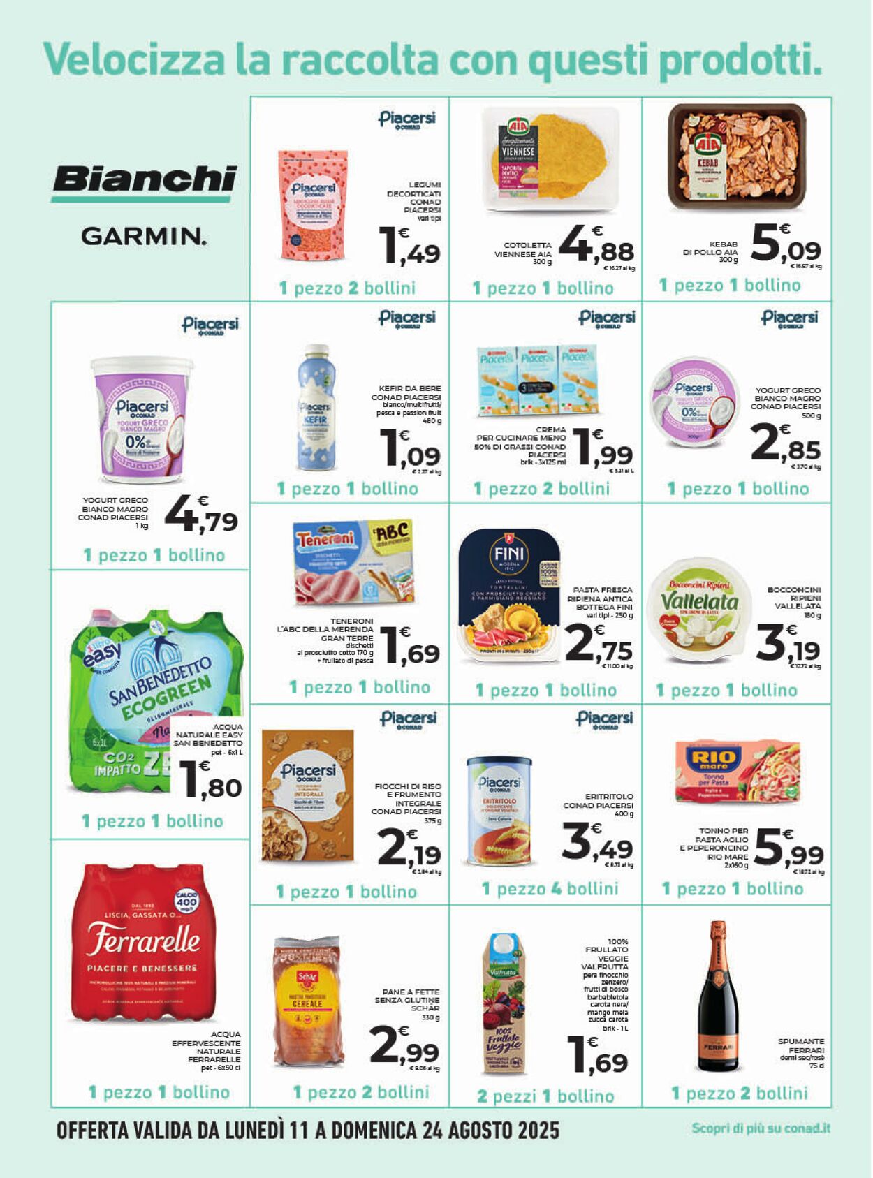 Volantino Conad 13.08.2025 - 13.08.2025