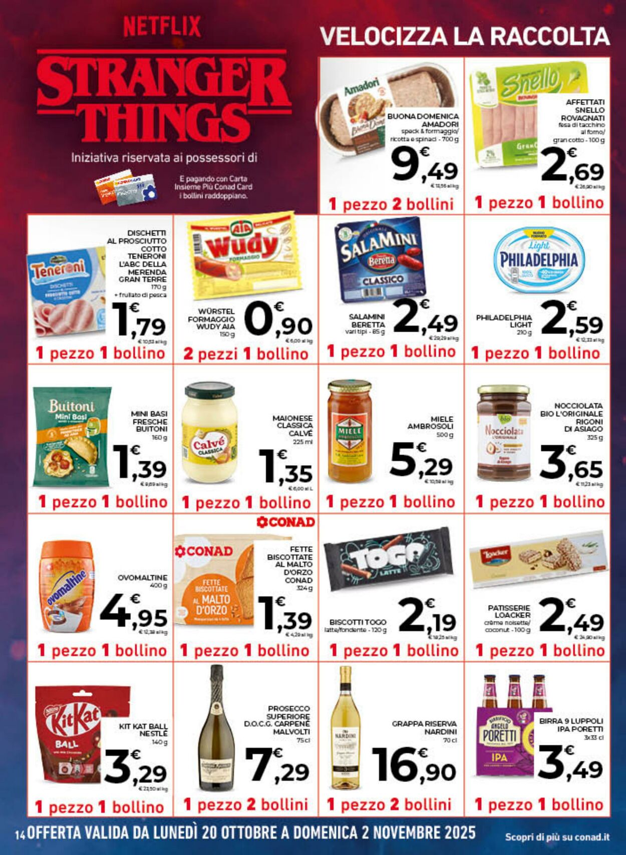 Volantino Conad 21.10.2025 - 21.10.2025