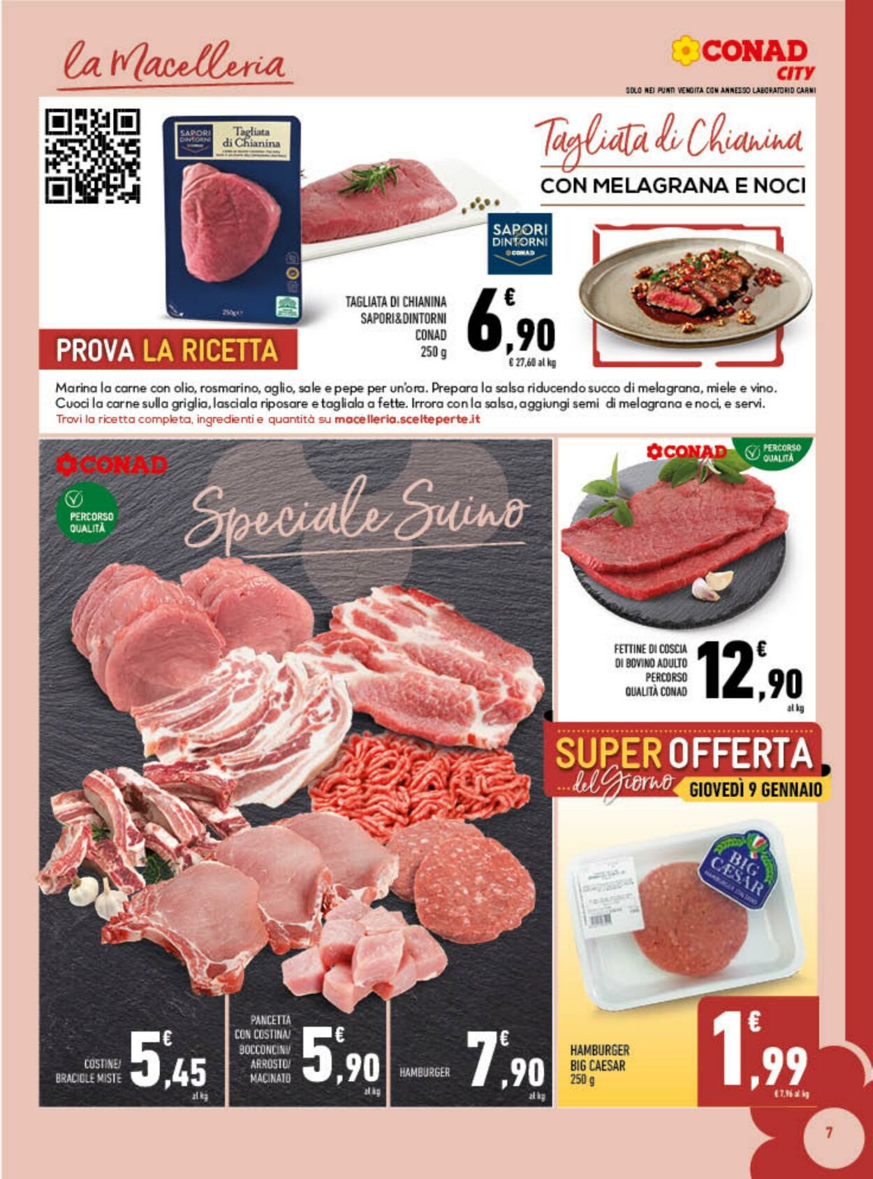 Volantino Conad 03.01.2025 - 12.01.2025