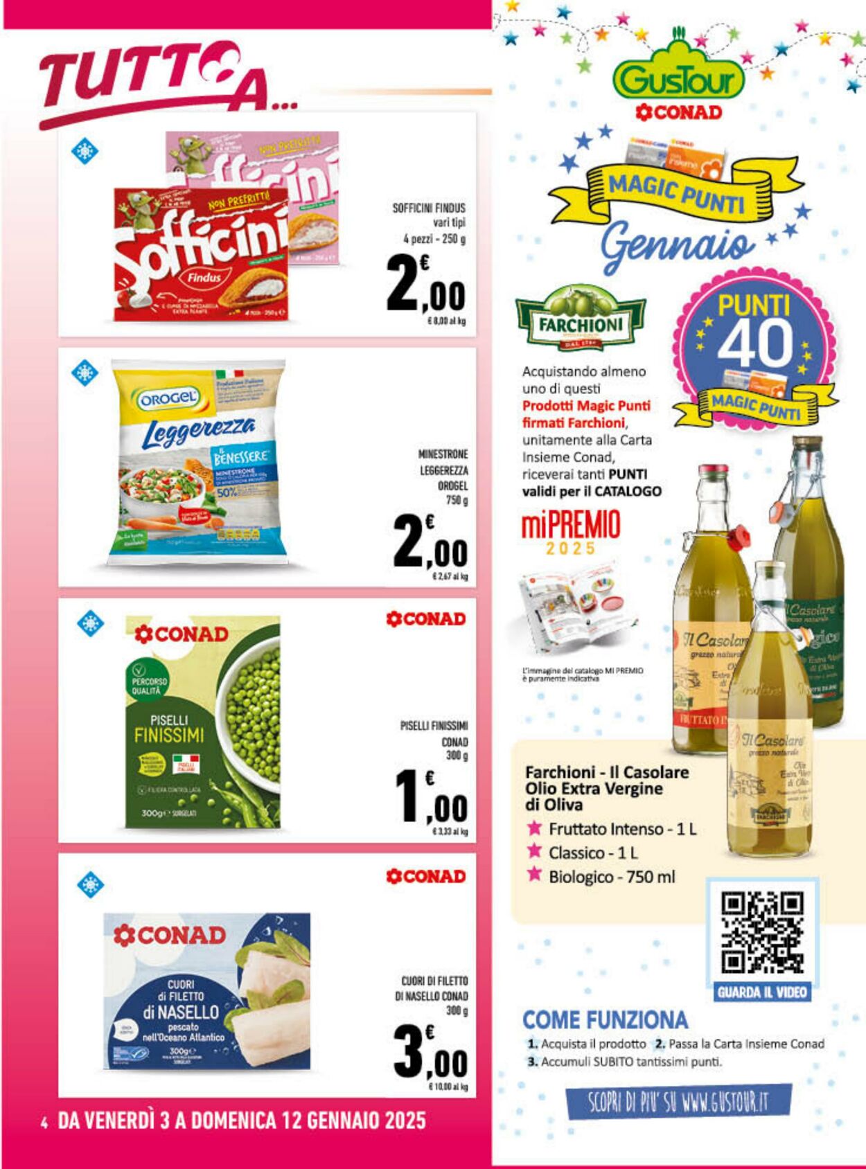 Volantino Conad 03.01.2025 - 12.01.2025