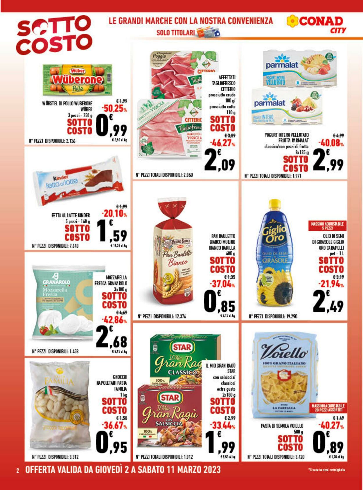 Volantino Conad 02.03.2023 - 11.03.2023