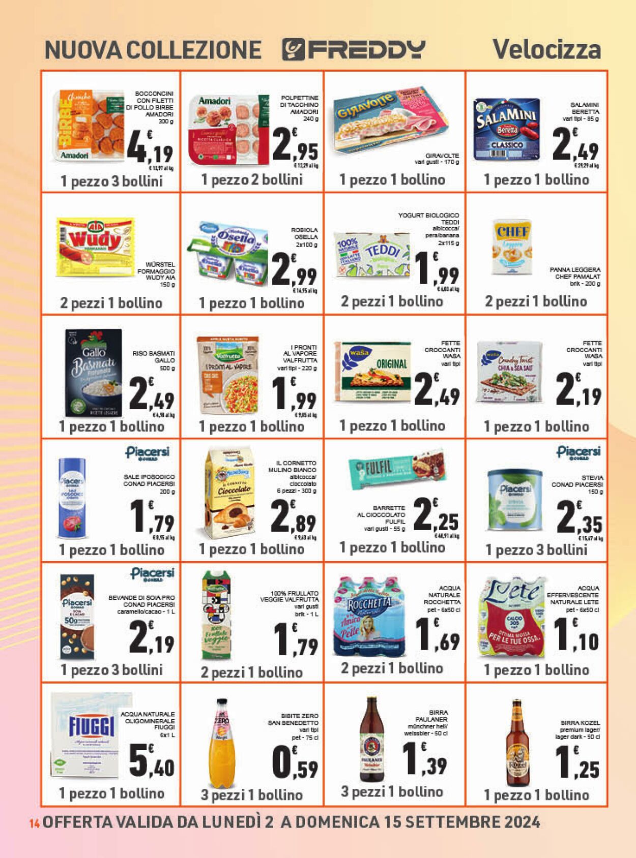 Volantino Conad 04.09.2024 - 15.09.2024