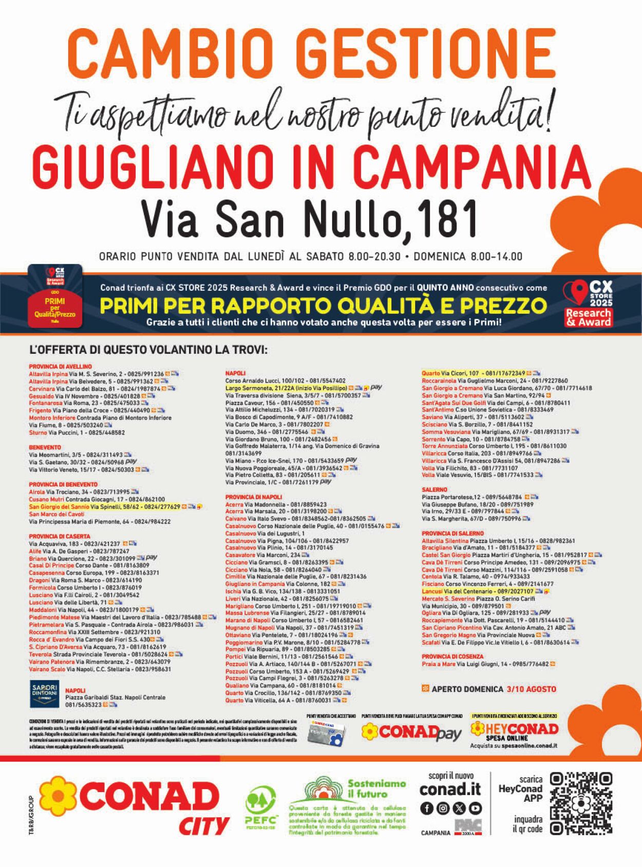 Volantino Conad 06.08.2025 - 06.08.2025
