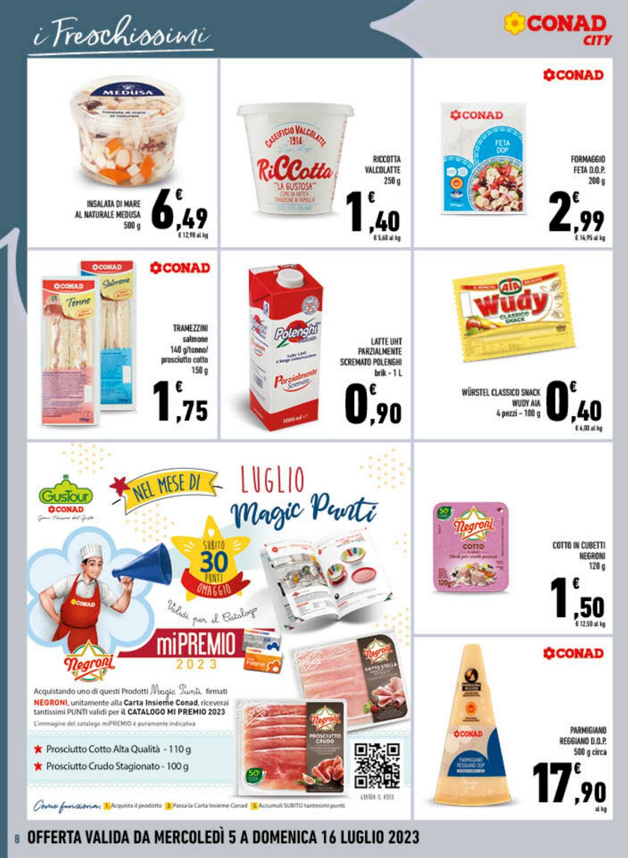 Volantino Conad 05.07.2023 - 16.07.2023