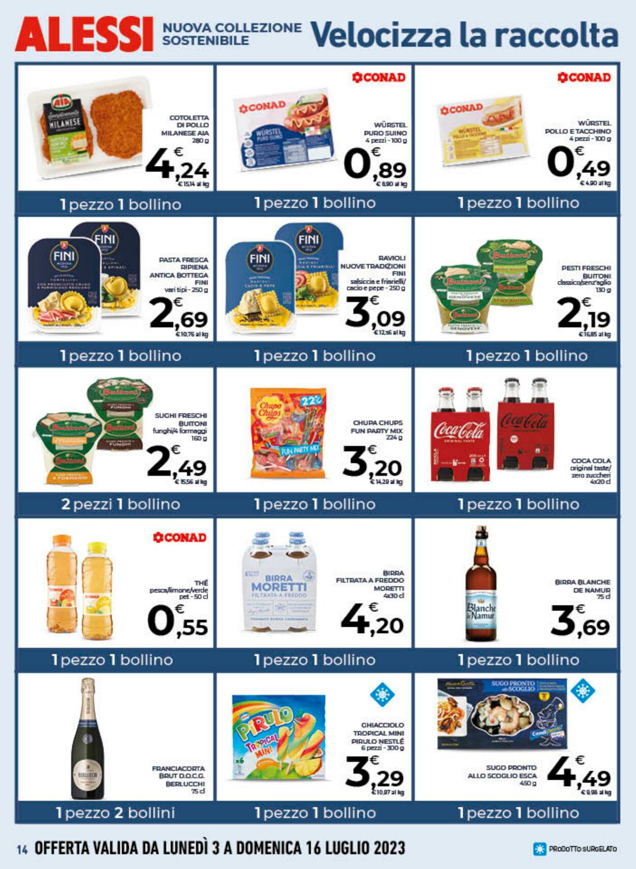 Volantino Conad 05.07.2023 - 16.07.2023