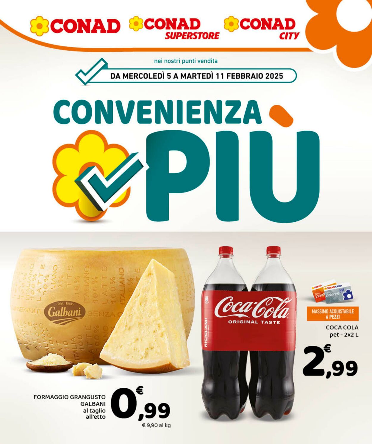 Volantino Conad 05.02.2025 - 11.02.2025