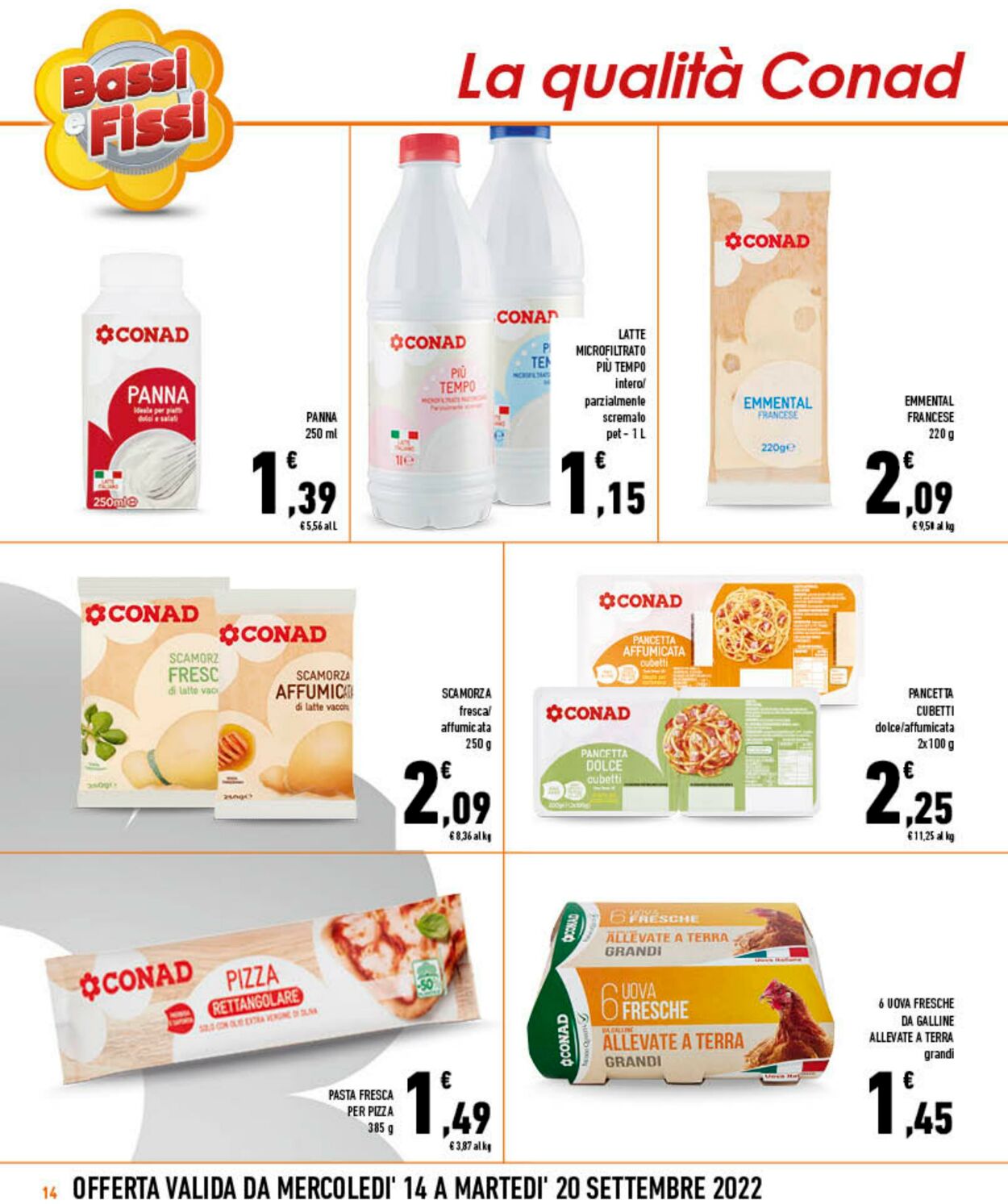 Volantino Conad 14.09.2022 - 20.09.2022