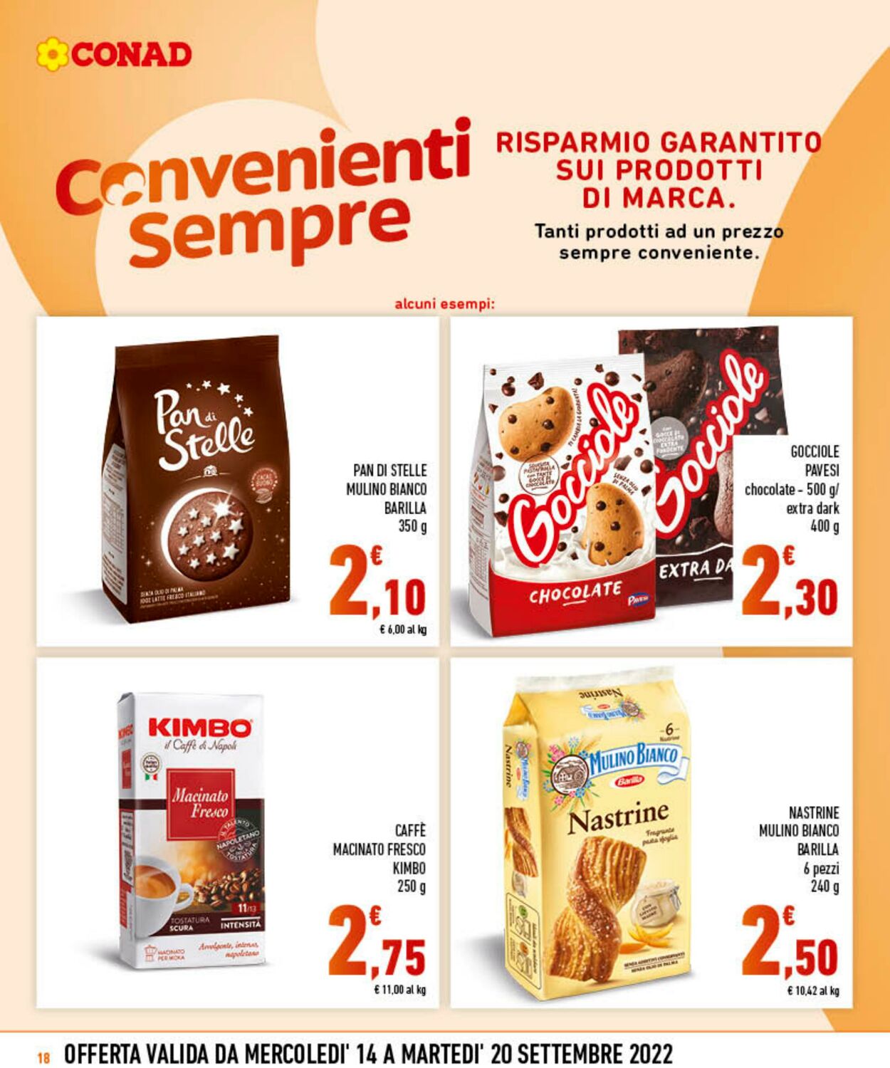 Volantino Conad 14.09.2022 - 20.09.2022