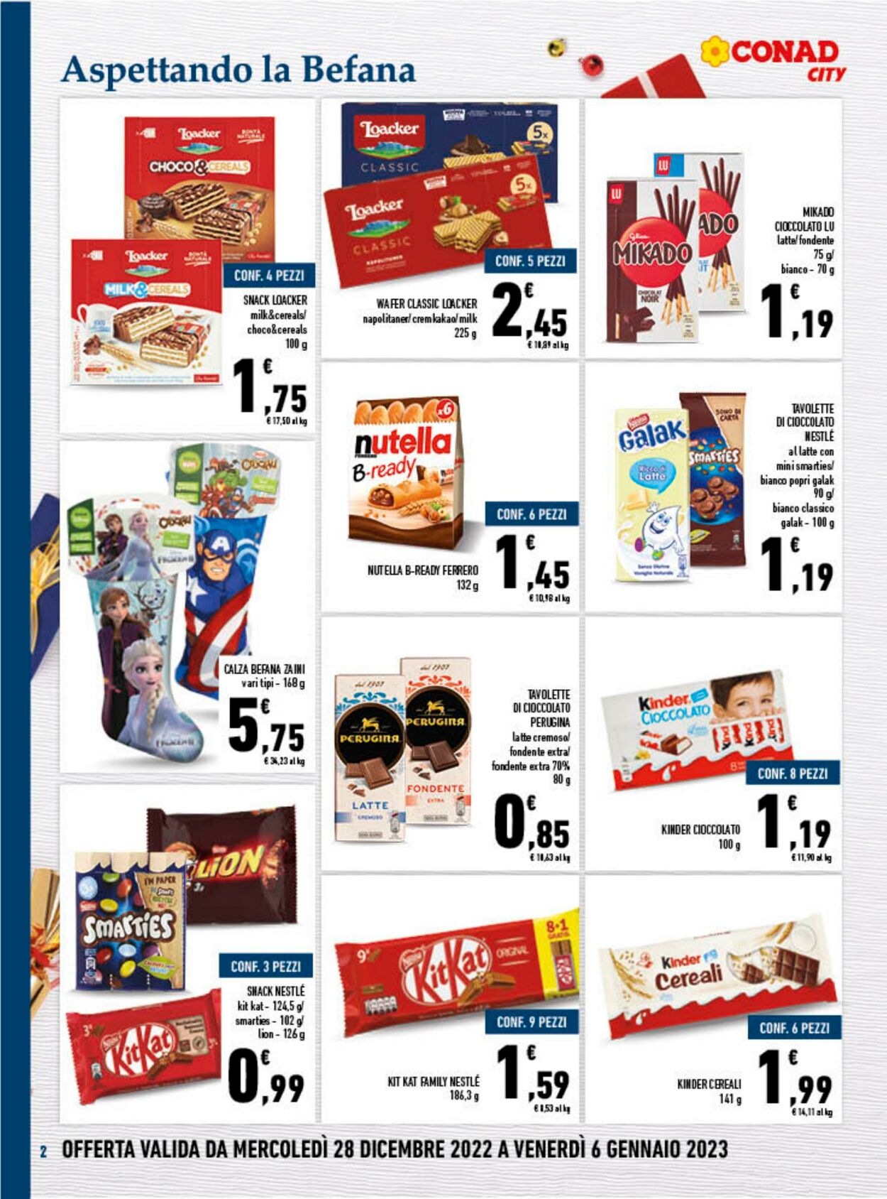 Top Supermercati Volantino Promozionale - Capodanno 2023 - Befana