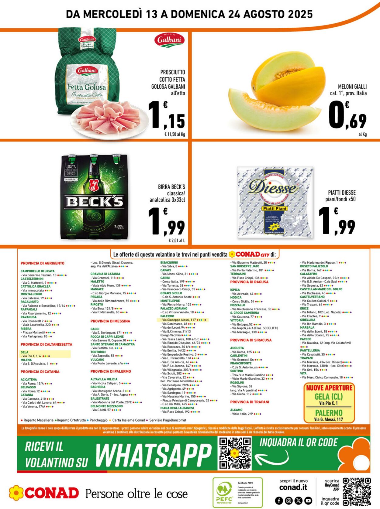 Volantino Conad 13.08.2025 - 13.08.2025