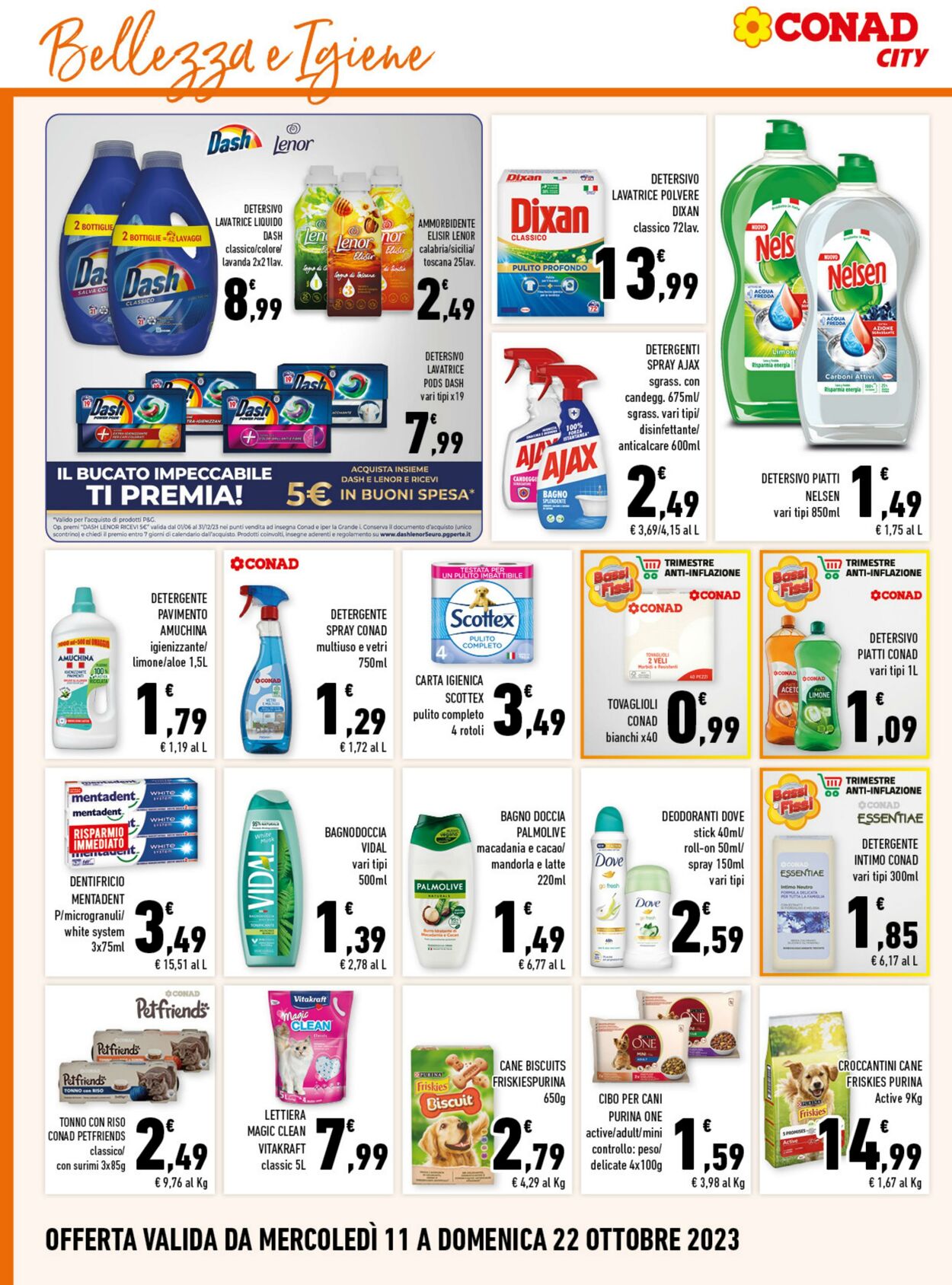 Volantino Conad 11.10.2023 - 22.10.2023