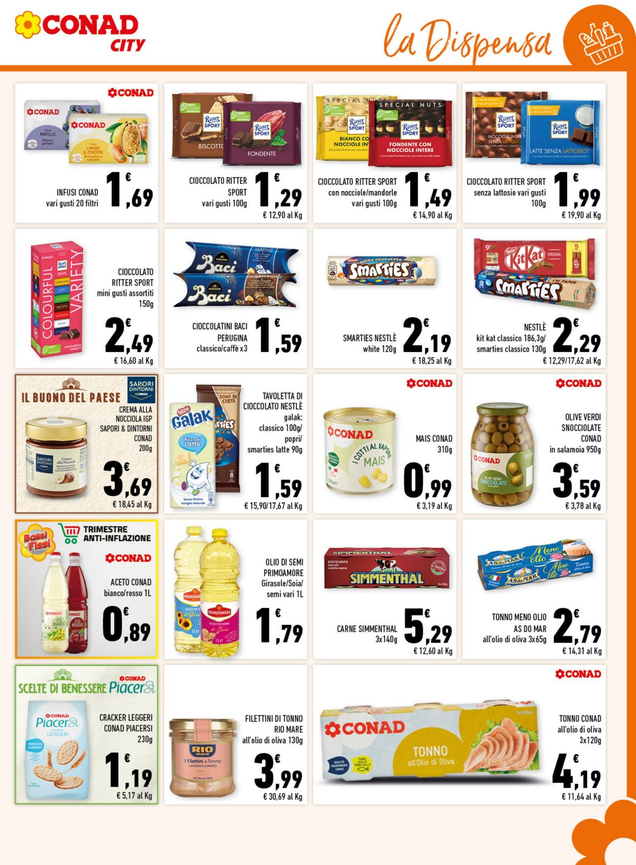 Volantino Conad 11.10.2023 - 22.10.2023