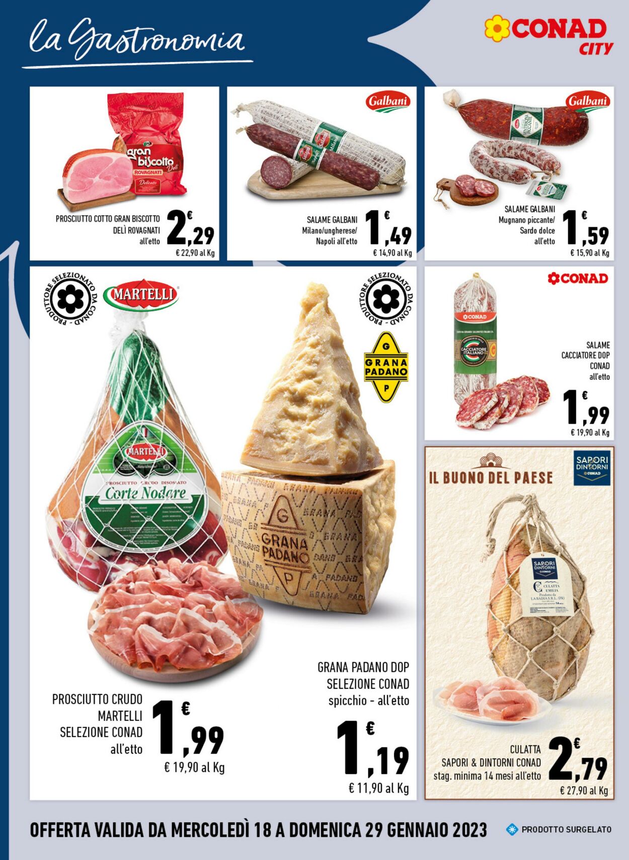 Volantino Conad 18.01.2023 - 29.01.2023