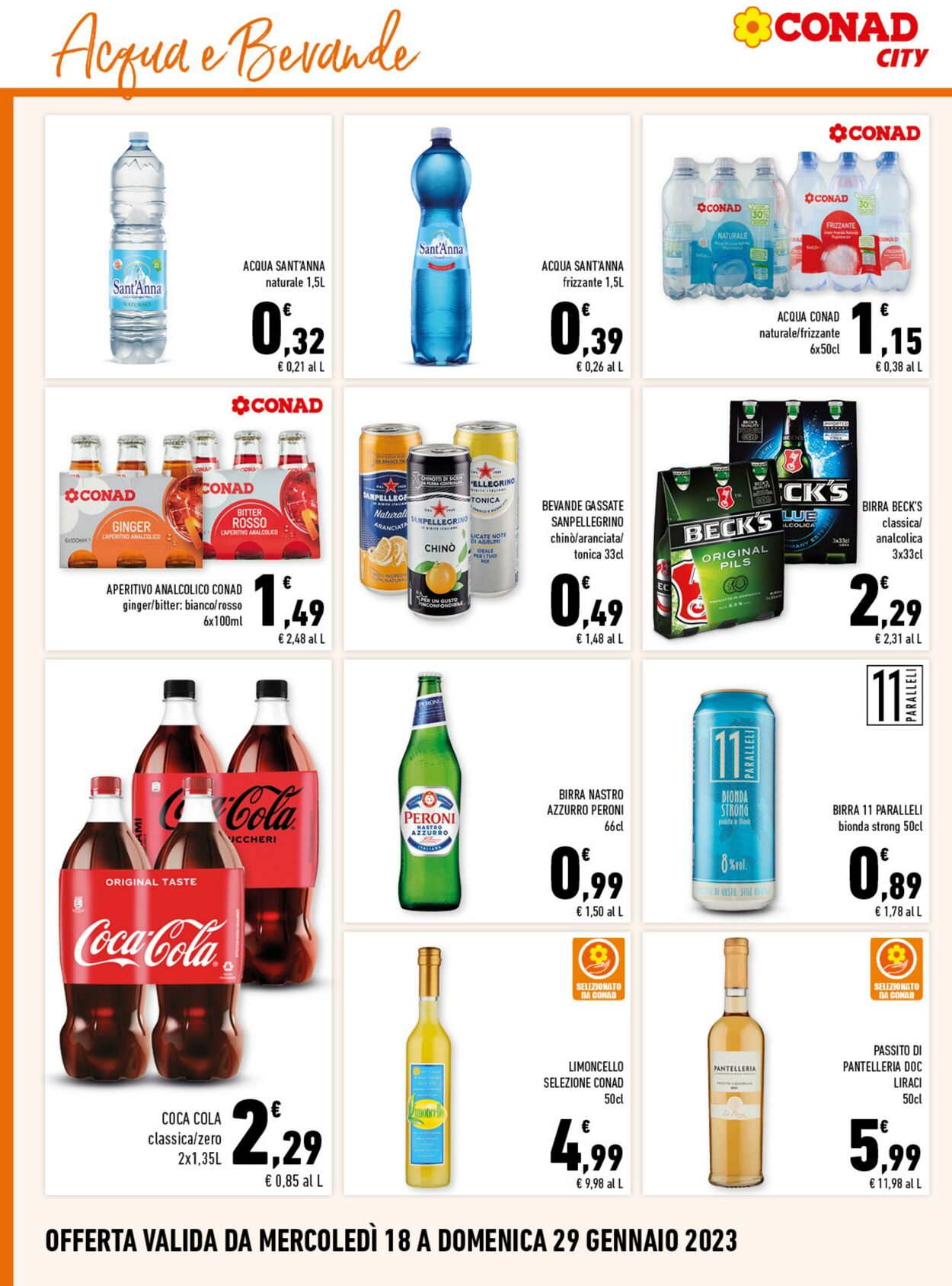 Volantino Conad 18.01.2023 - 29.01.2023