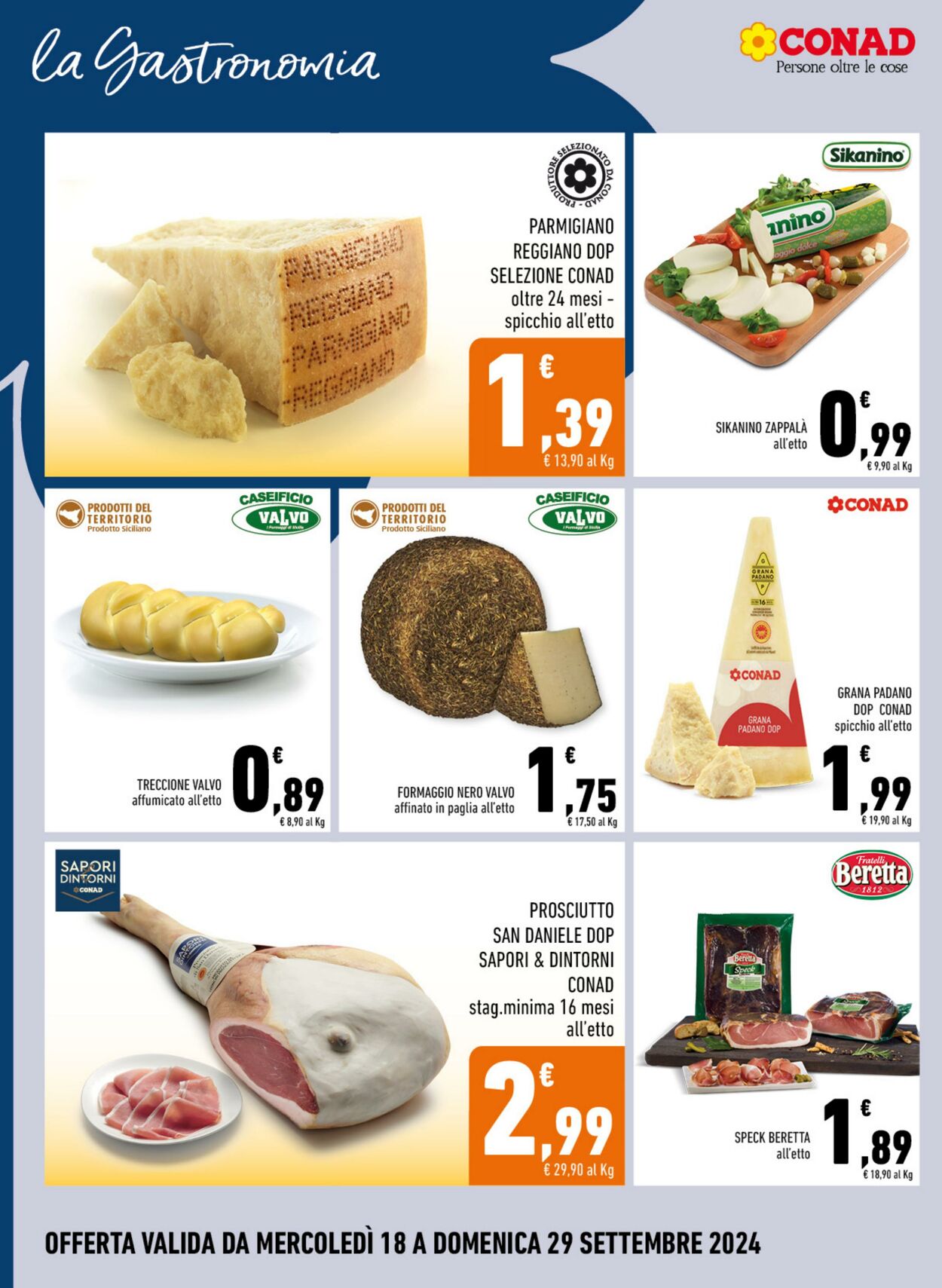 Volantino Conad 18.09.2024 - 29.09.2024