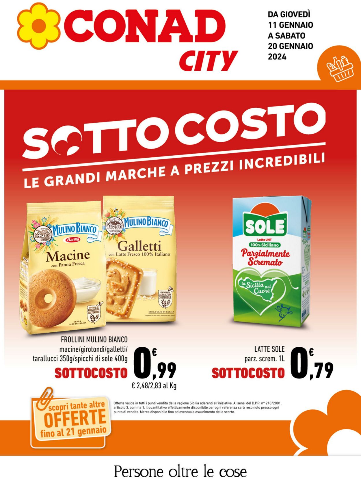 Volantino Conad 11.01.2024 - 20.01.2024