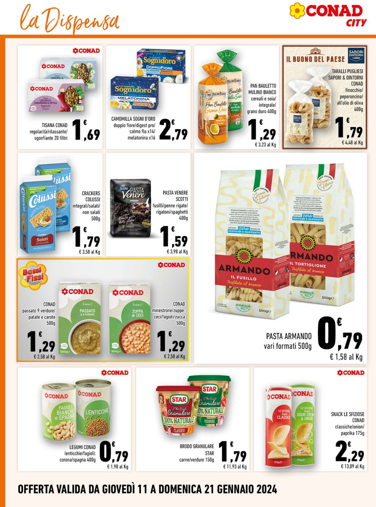 Volantino Conad 11.01.2024 - 20.01.2024