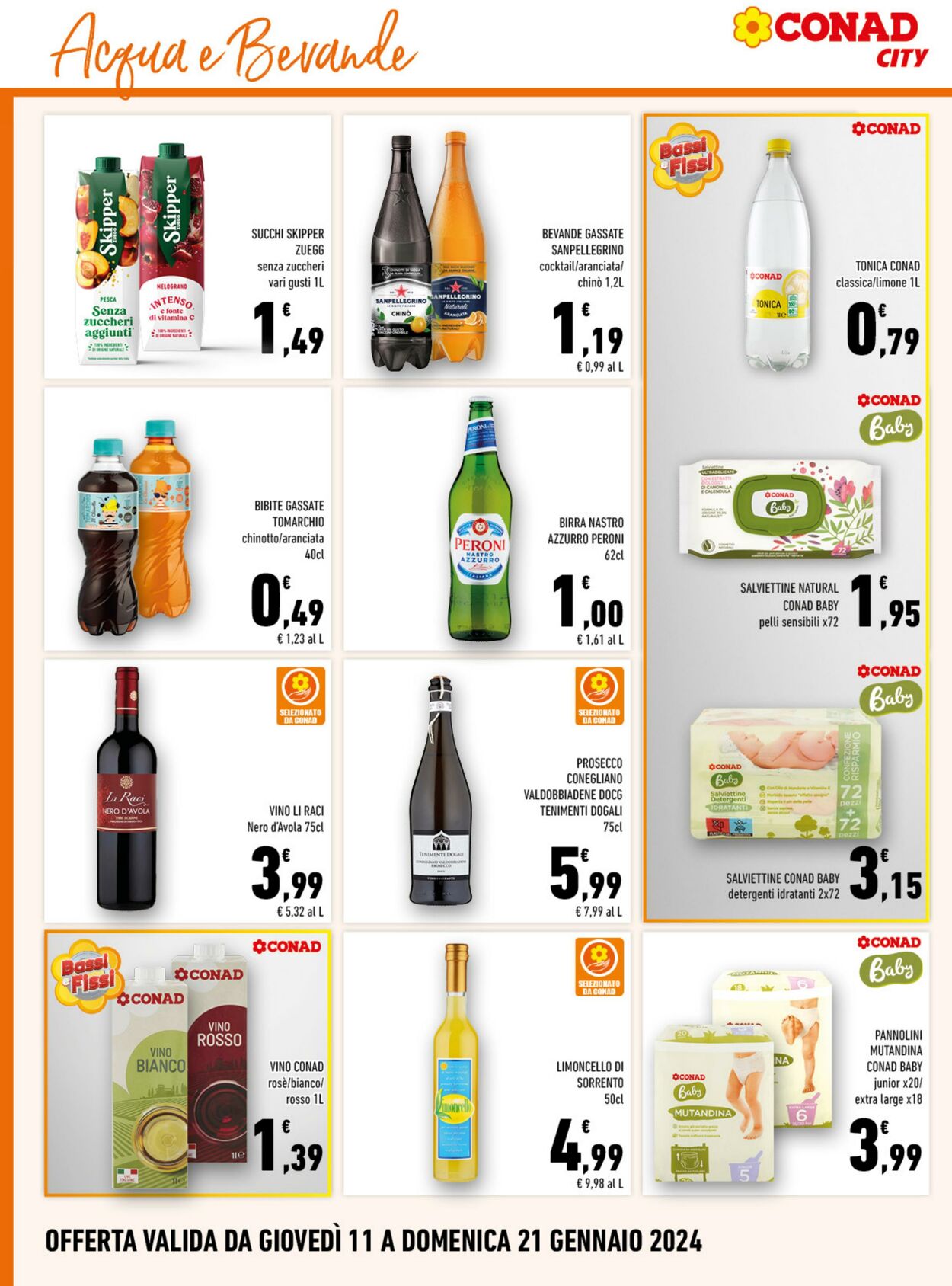 Volantino Conad 11.01.2024 - 20.01.2024