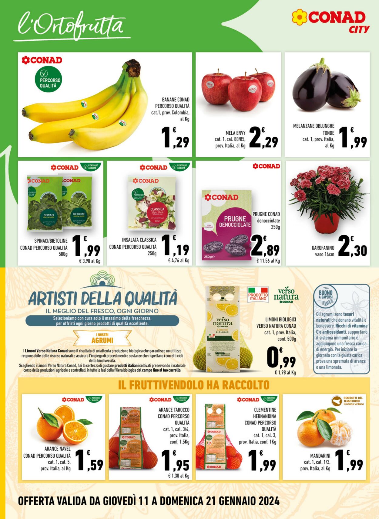 Volantino Conad 11.01.2024 - 20.01.2024