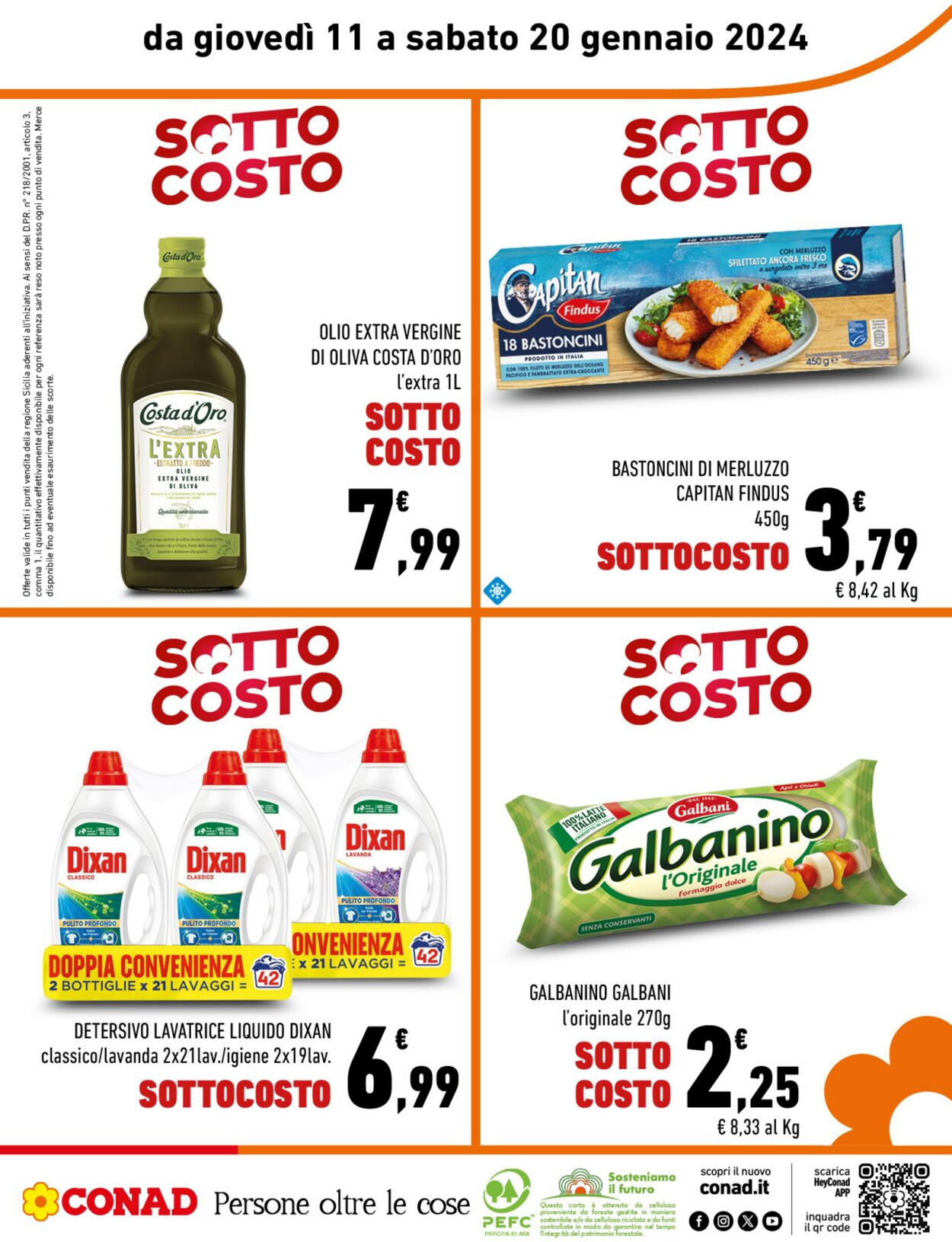 Volantino Conad 11.01.2024 - 20.01.2024