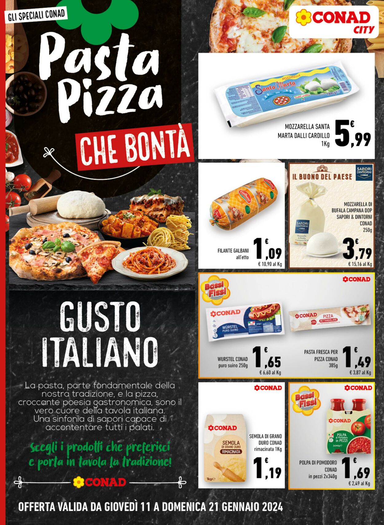 Volantino Conad 11.01.2024 - 20.01.2024