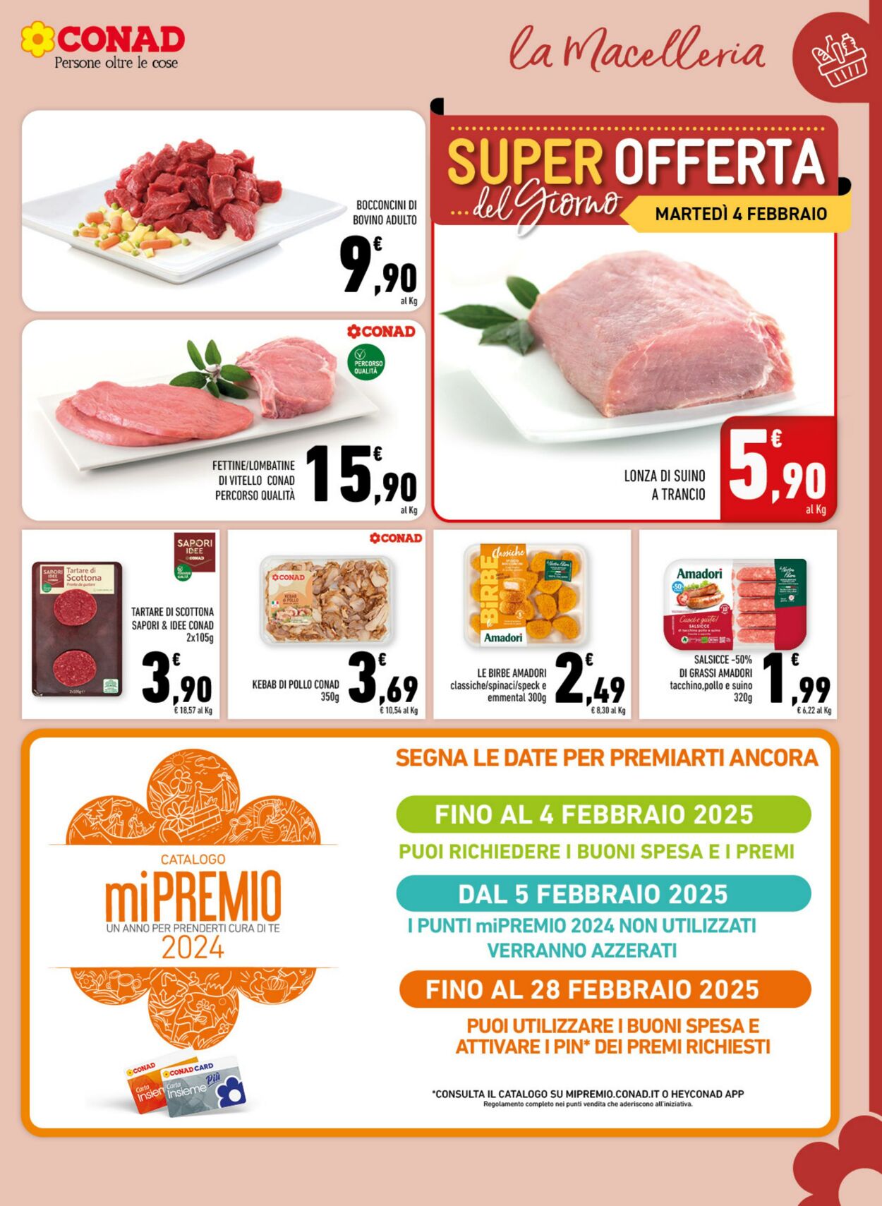 Volantino Conad 29.01.2025 - 09.02.2025