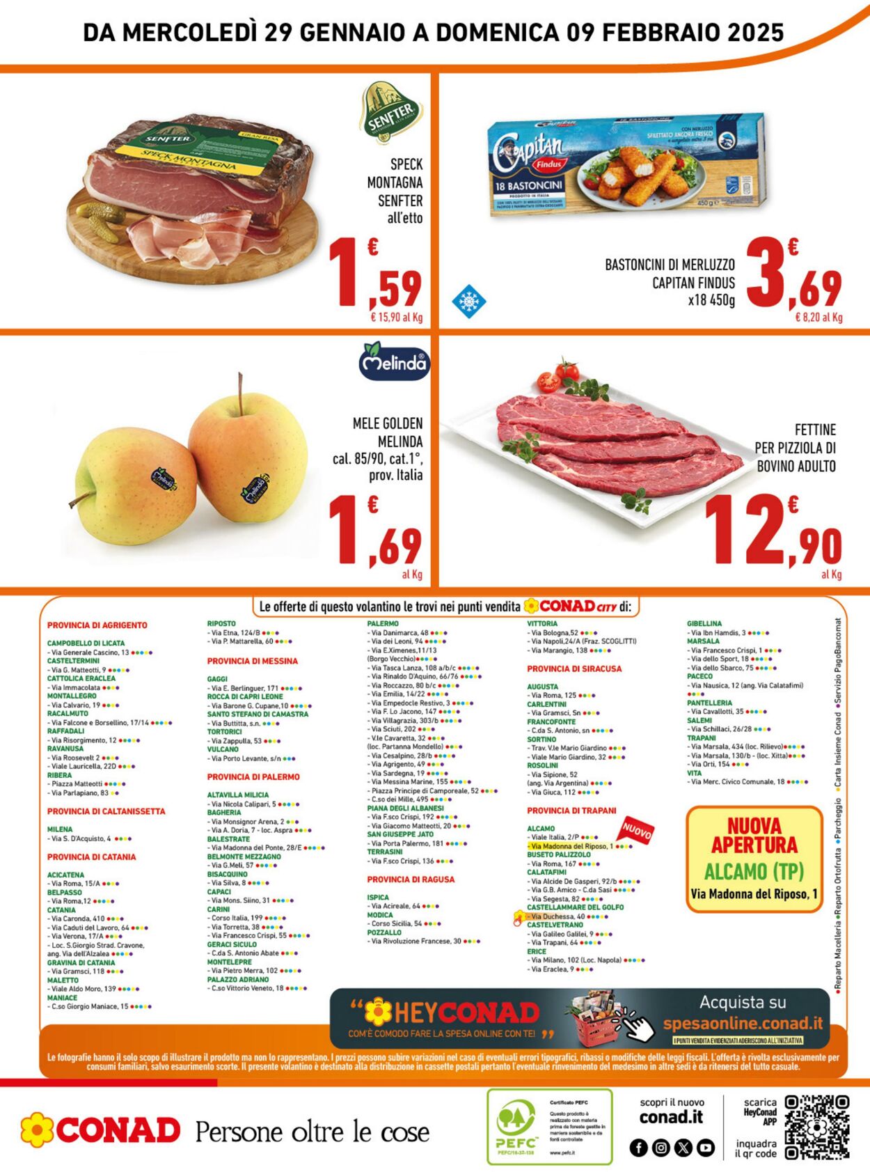 Volantino Conad 29.01.2025 - 09.02.2025