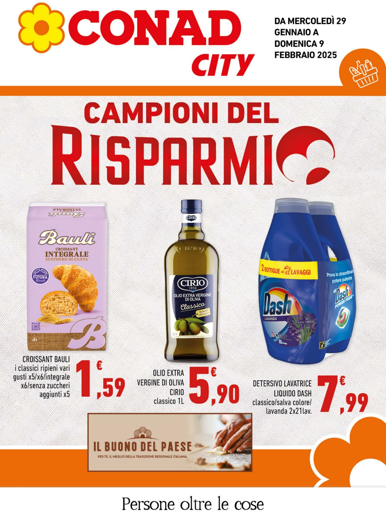 Volantino Conad 29.01.2025 - 09.02.2025