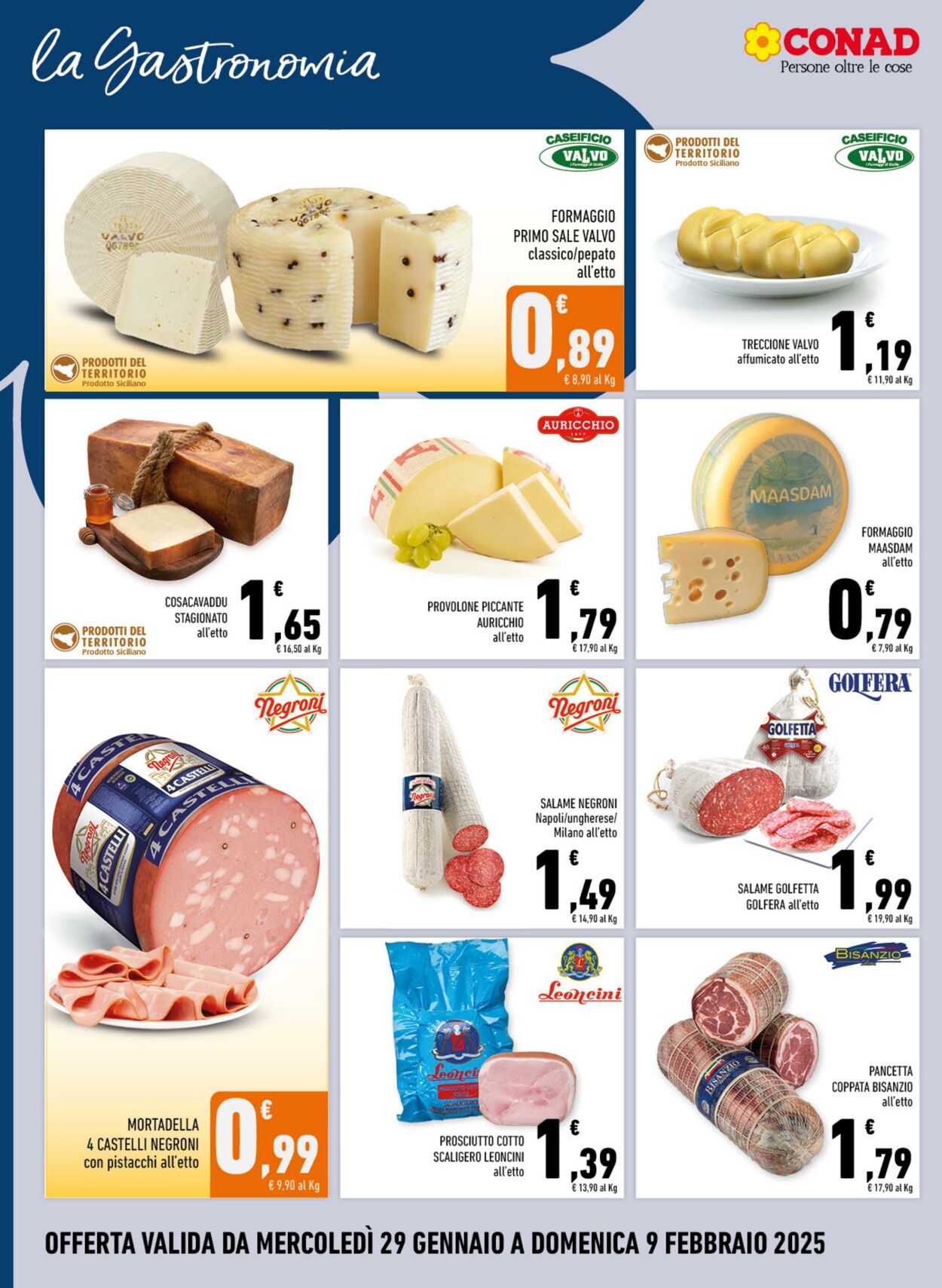 Volantino Conad 29.01.2025 - 09.02.2025