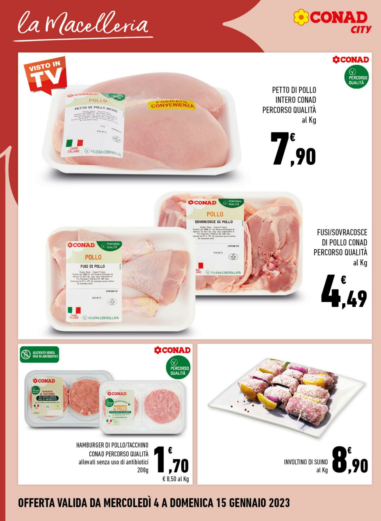 Volantino Conad 04.01.2023 - 15.01.2023