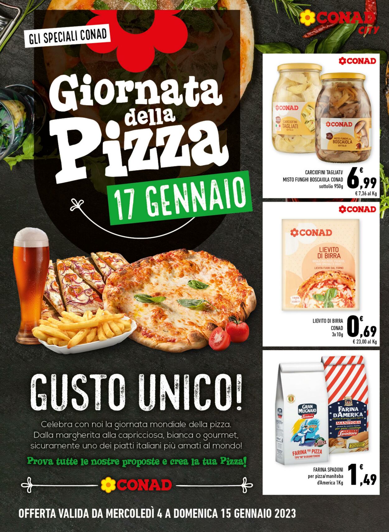 Volantino Conad 04.01.2023 - 15.01.2023