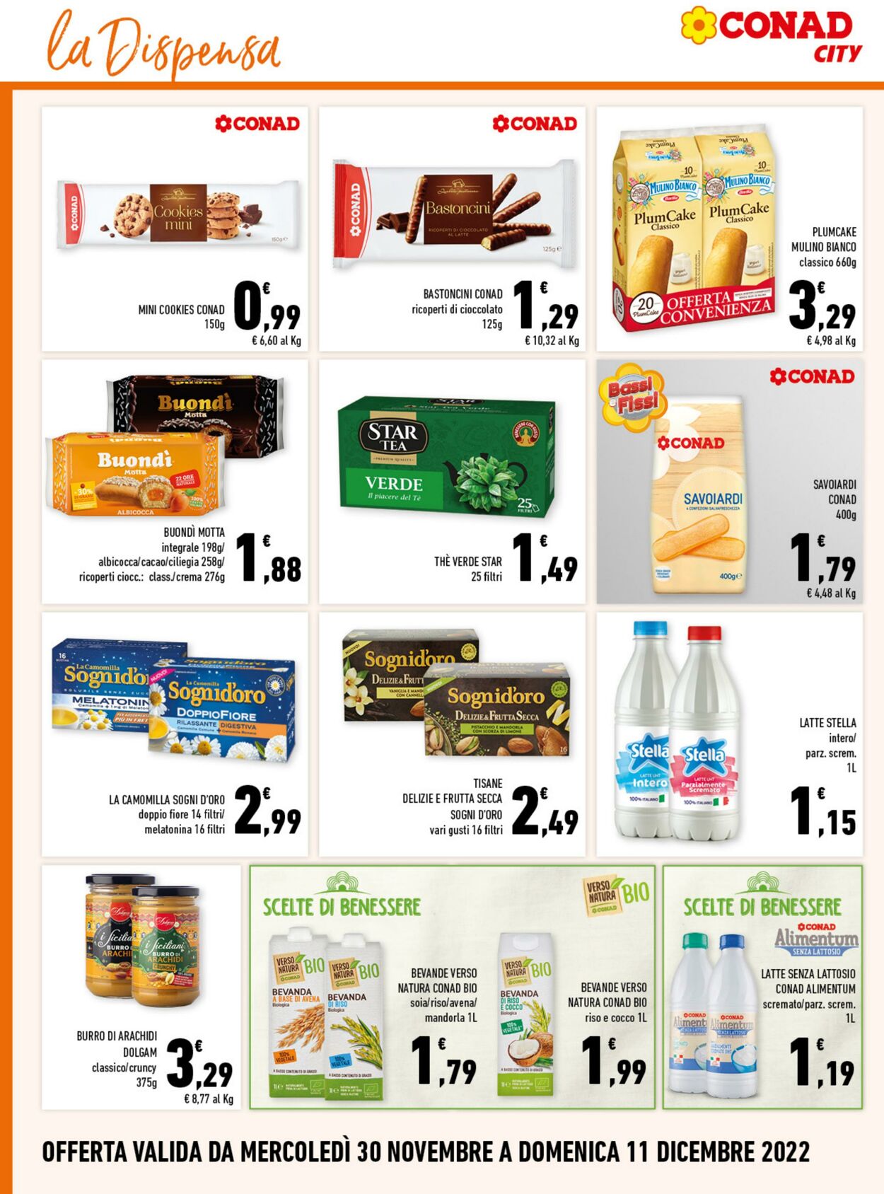 Volantino Conad 30.11.2022 - 11.12.2022