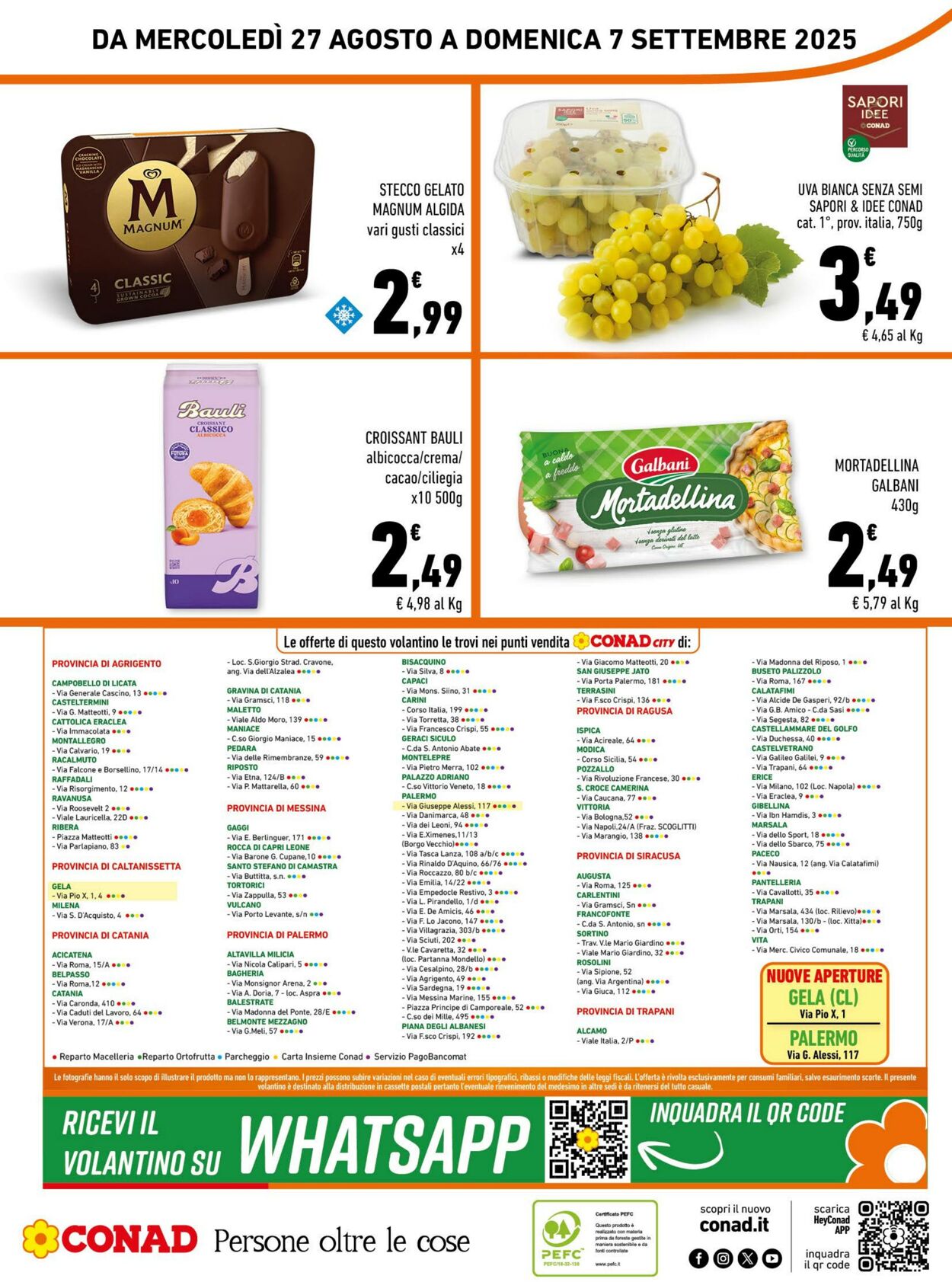 Volantino Conad 29.08.2025 - 29.08.2025
