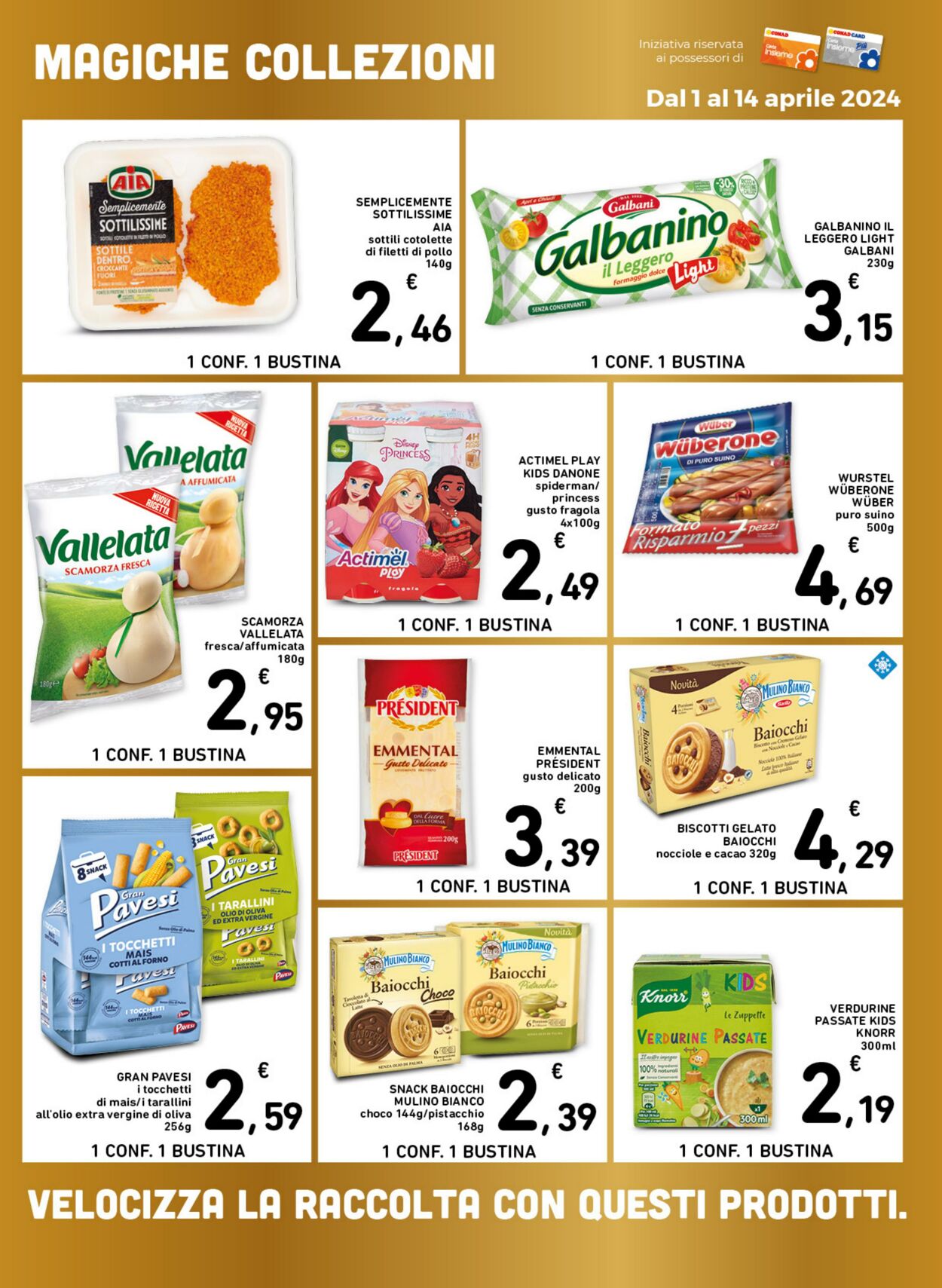 Volantino Conad 03.04.2024 - 14.04.2024